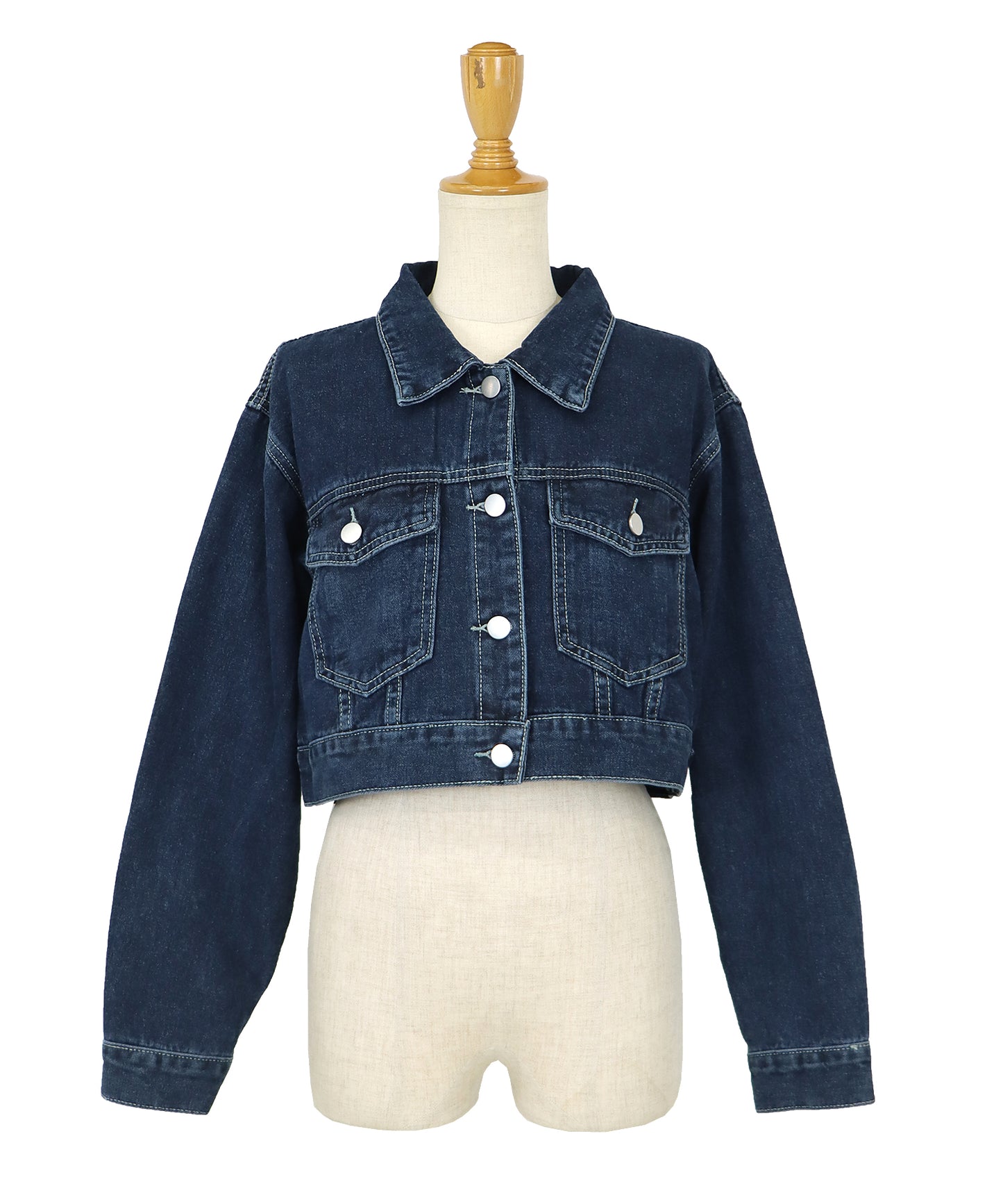 【TIME SALE】ショートデニムジャケット