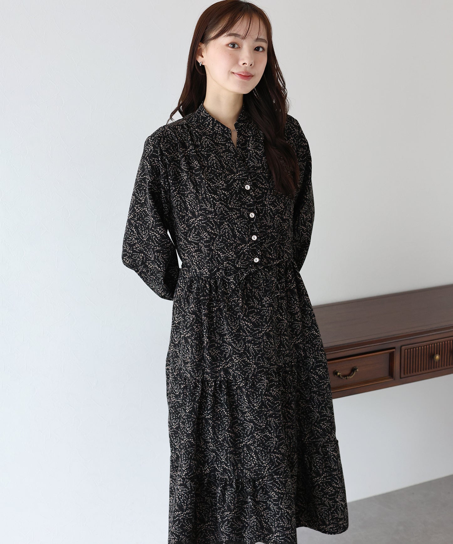 【TIME SALE】ティアードワンピース
