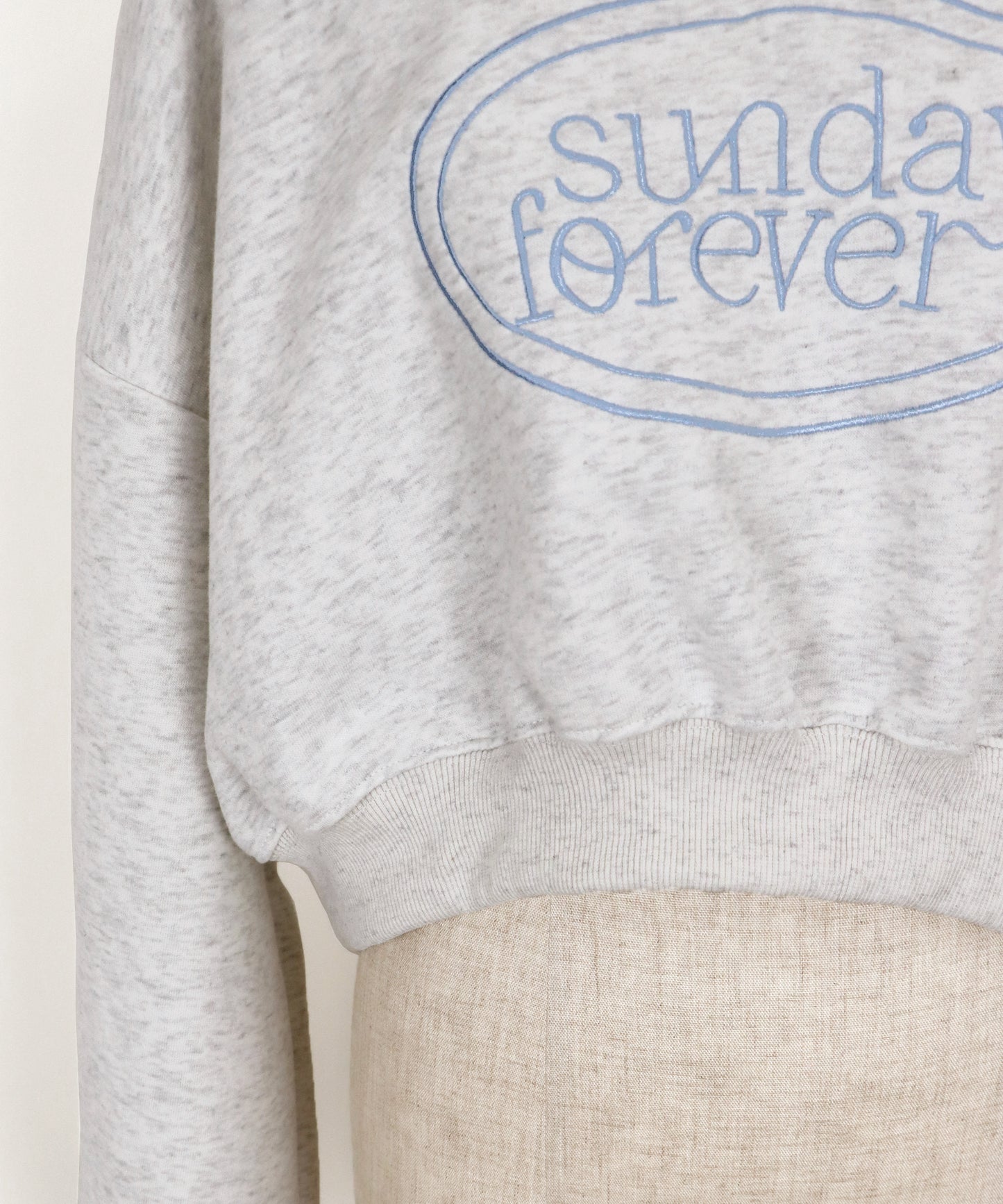 【TIME SALE】SunDayForever刺繍スウェット