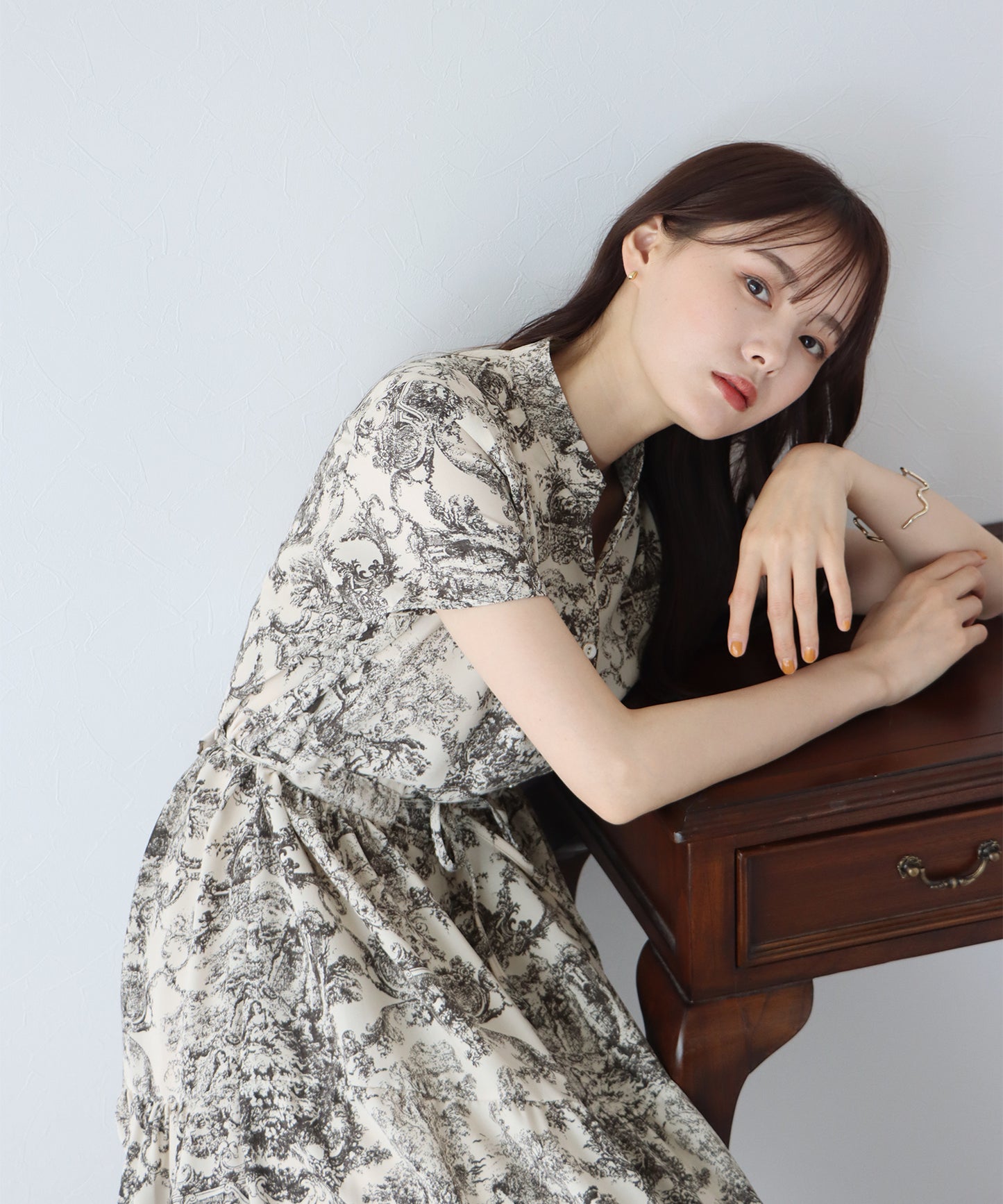 【TIME SALE】【接触冷感】無地&アソート花柄ワンピース