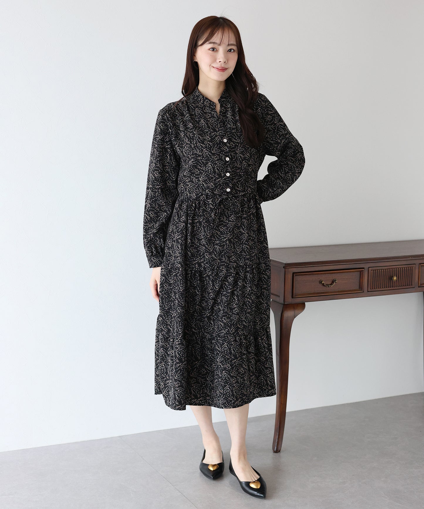 【TIME SALE】ティアードワンピース