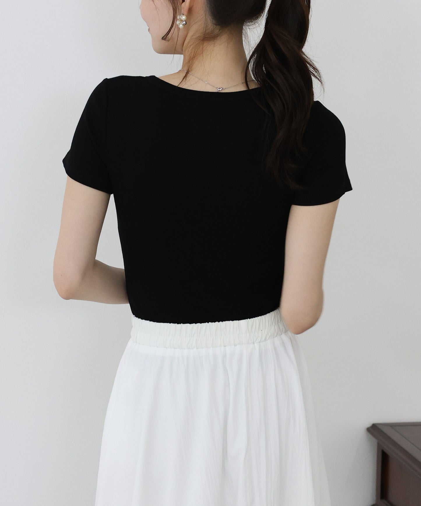 【TIME SALE】ヘンリーネック半袖Tシャツ【ネコポス】