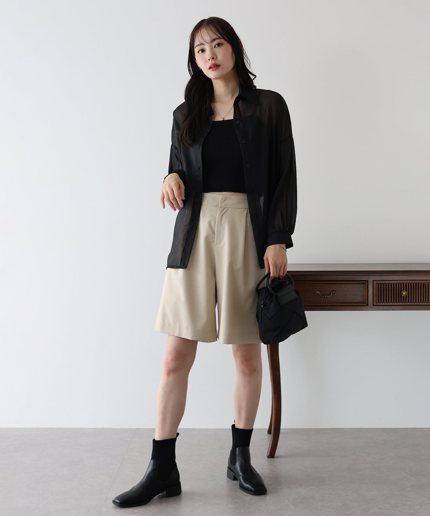 【SALE】シアーシャツ【ネコポス】