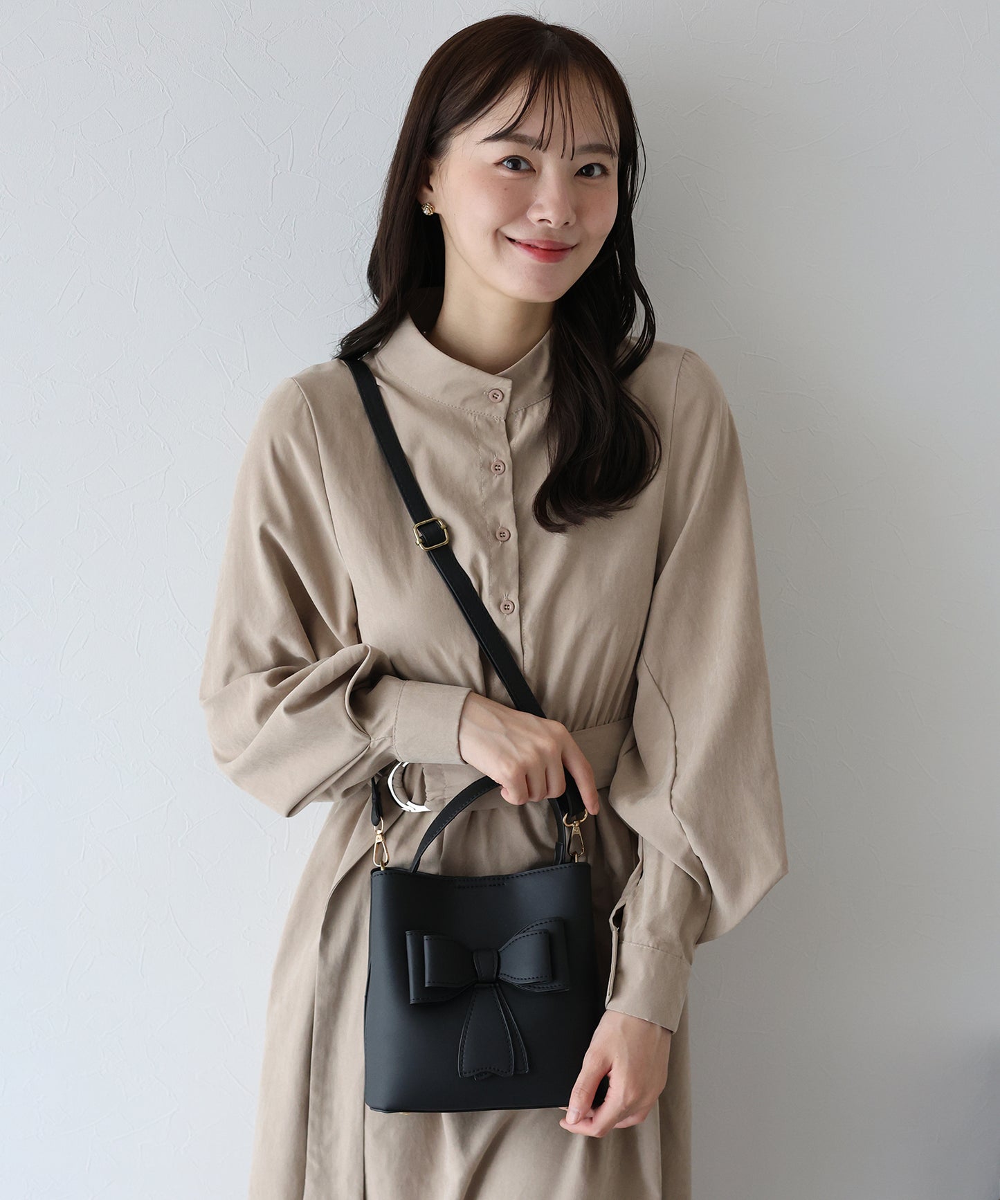 【早割5%OFF】リボンモチーフ2wayバッグ