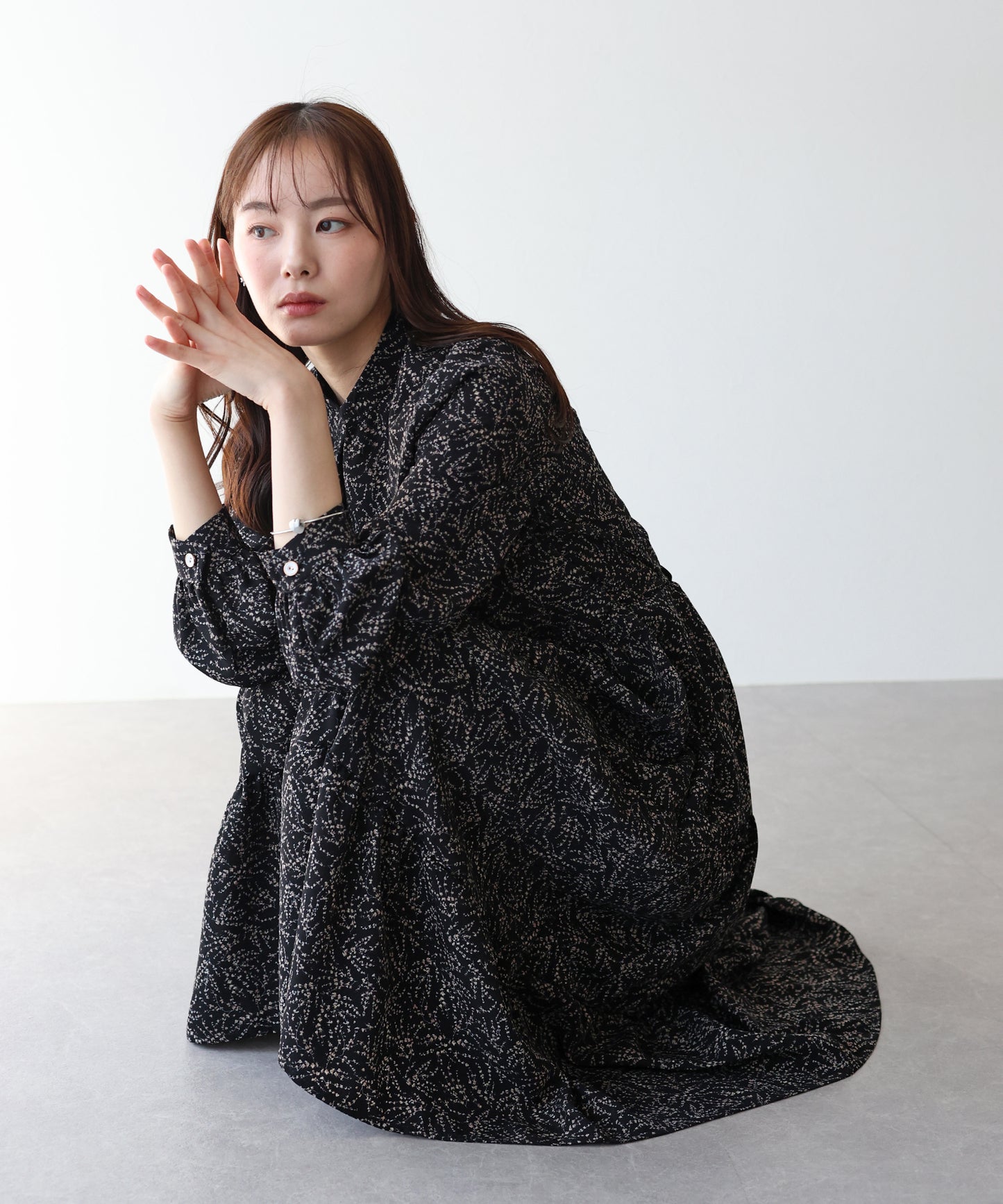 【TIME SALE】ティアードワンピース