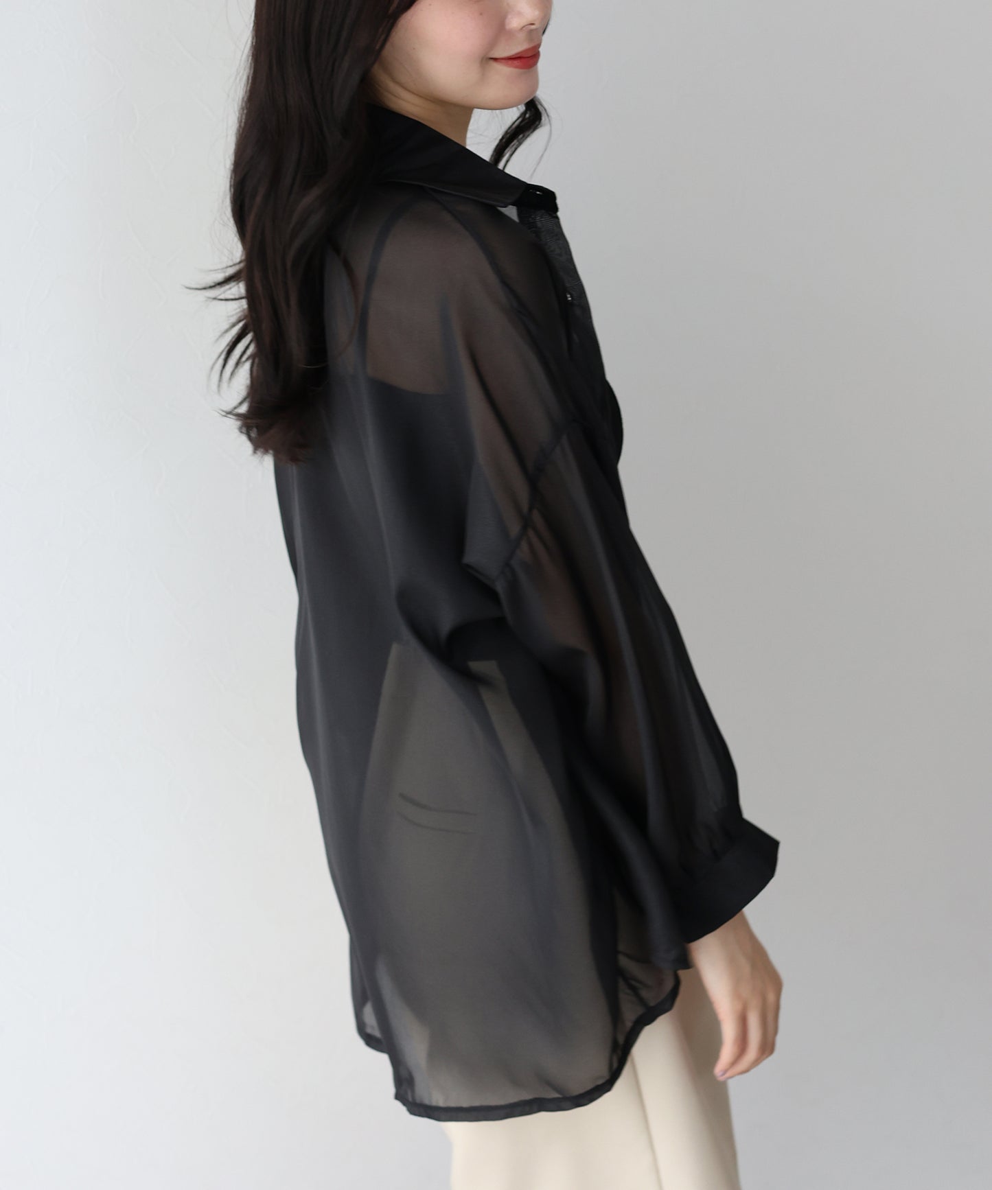 【SALE】シアーシャツ【ネコポス】