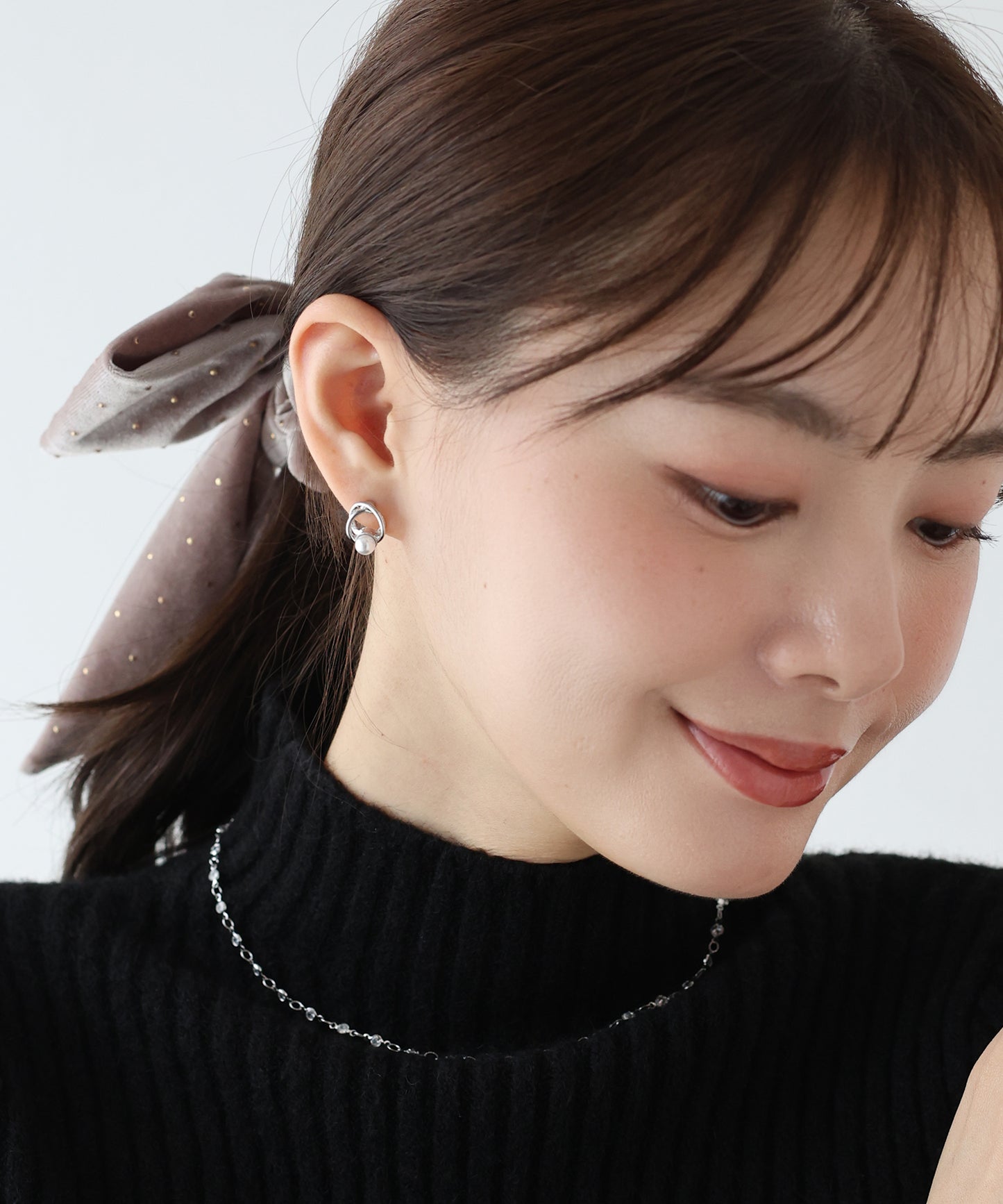 【早割5%OFF】パールモチーフピアス / ニッケルフリー【ネコポス】