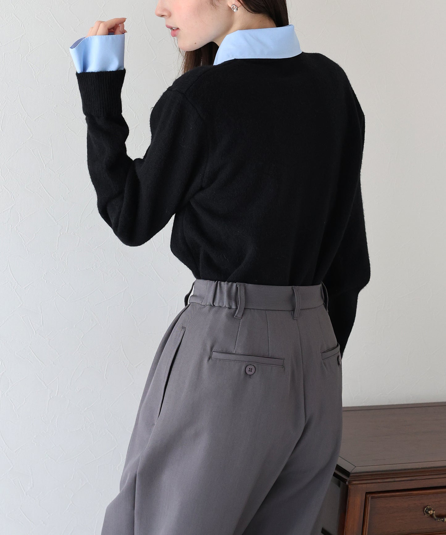 【早割5%OFF】シャツドッキングニット