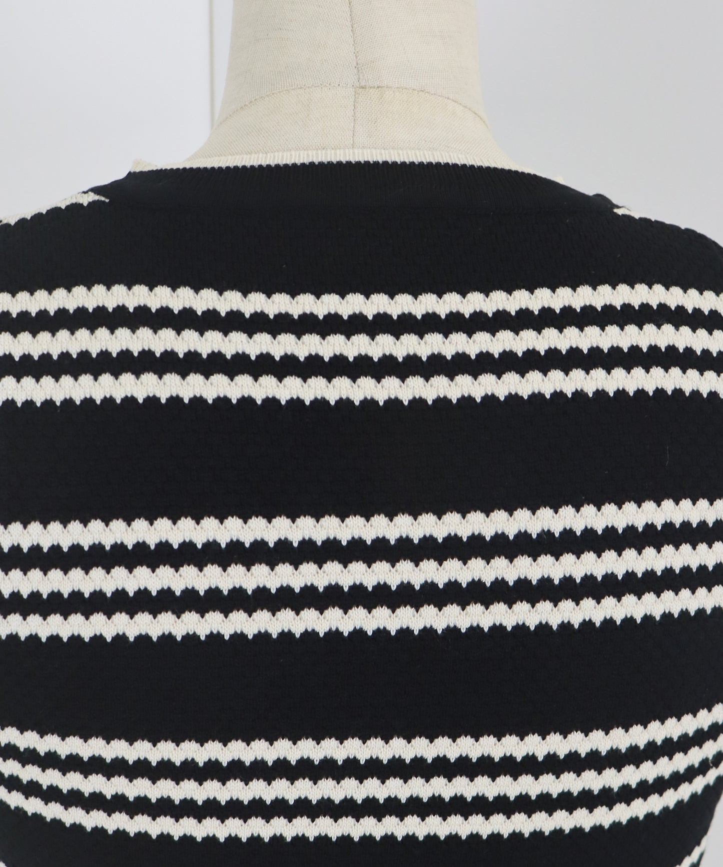 【SALE】ボーダーノースリニット【ネコポス】