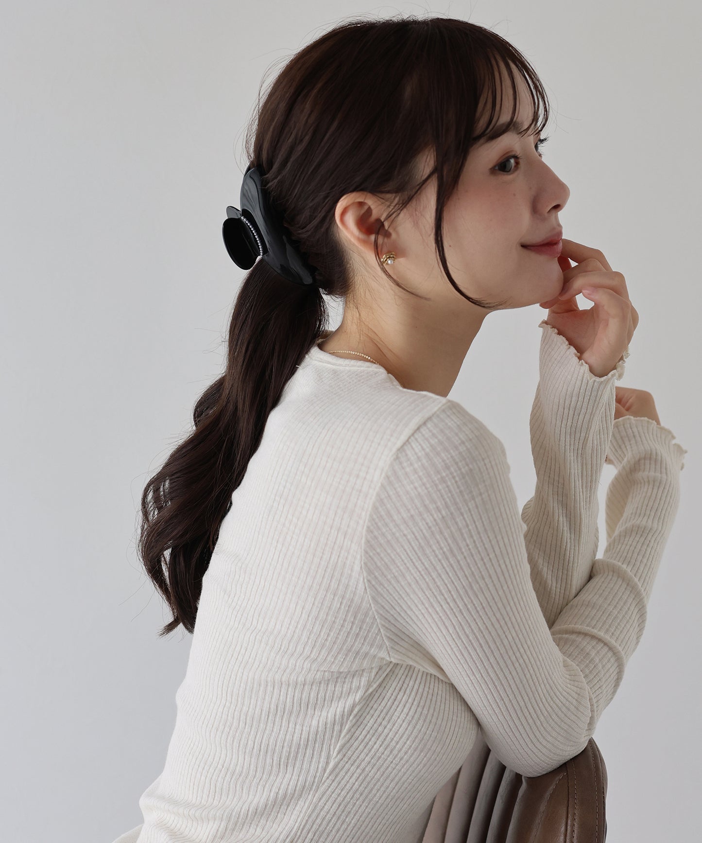 パールポイントバンスクリップ