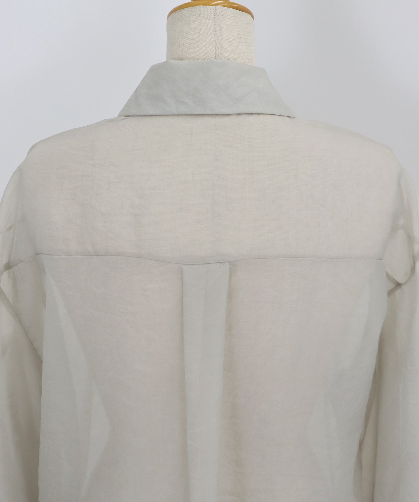 【SALE】袖リボンシアーシャツ【ネコポス】