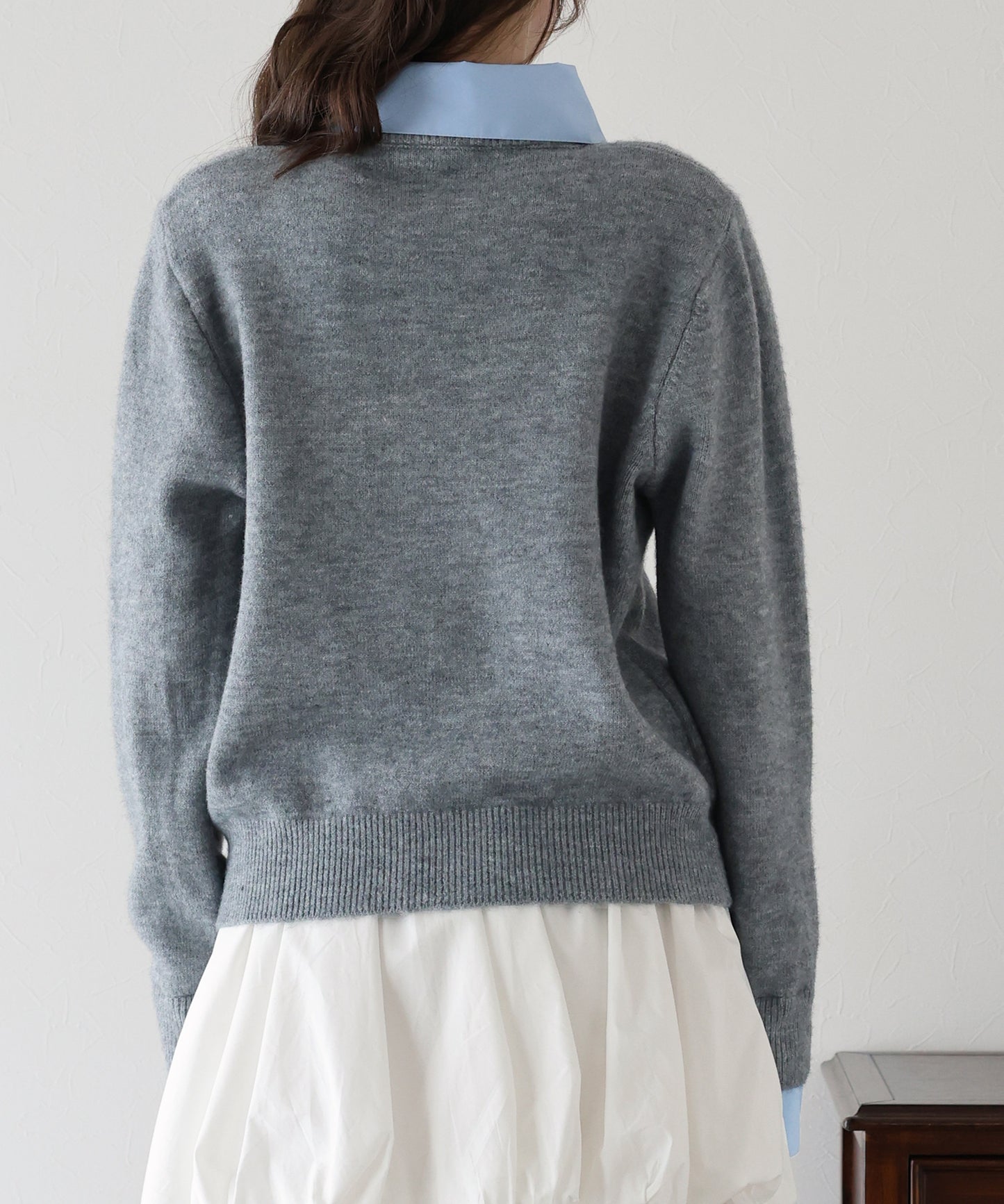 シャツドッキングニット