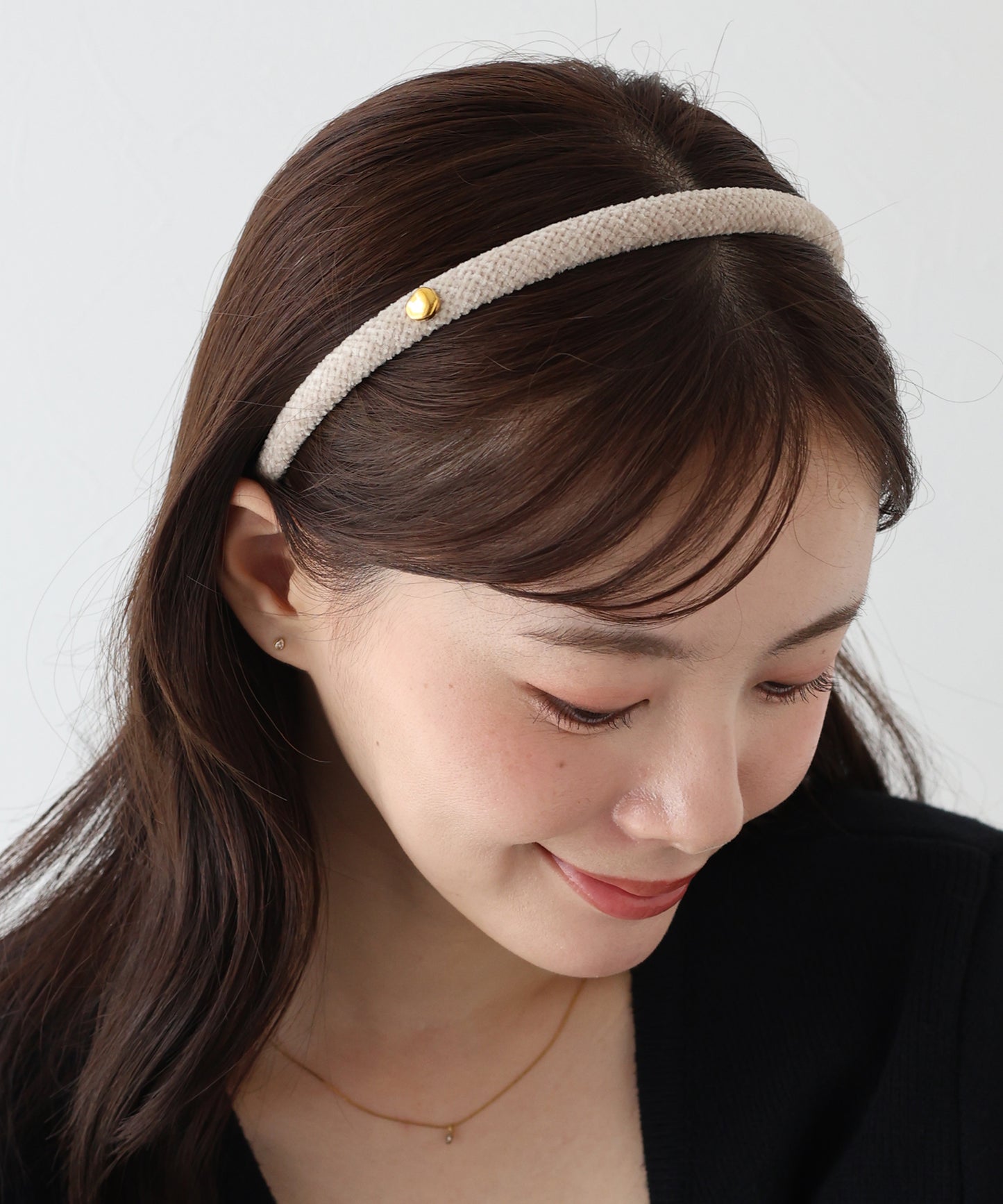 【早割5%OFF】ニュアンスモチーフニットカチューシャ【ネコポス】