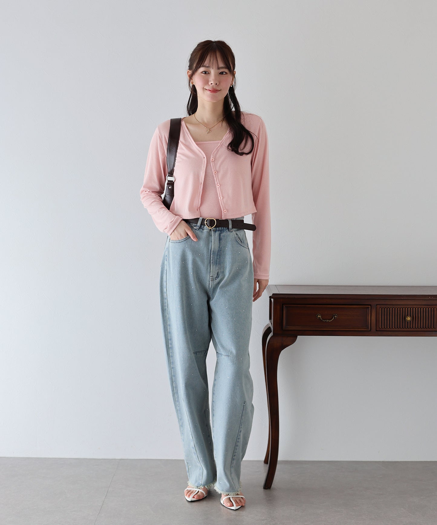 【SALE】キャミソール&カーデアンサンブル