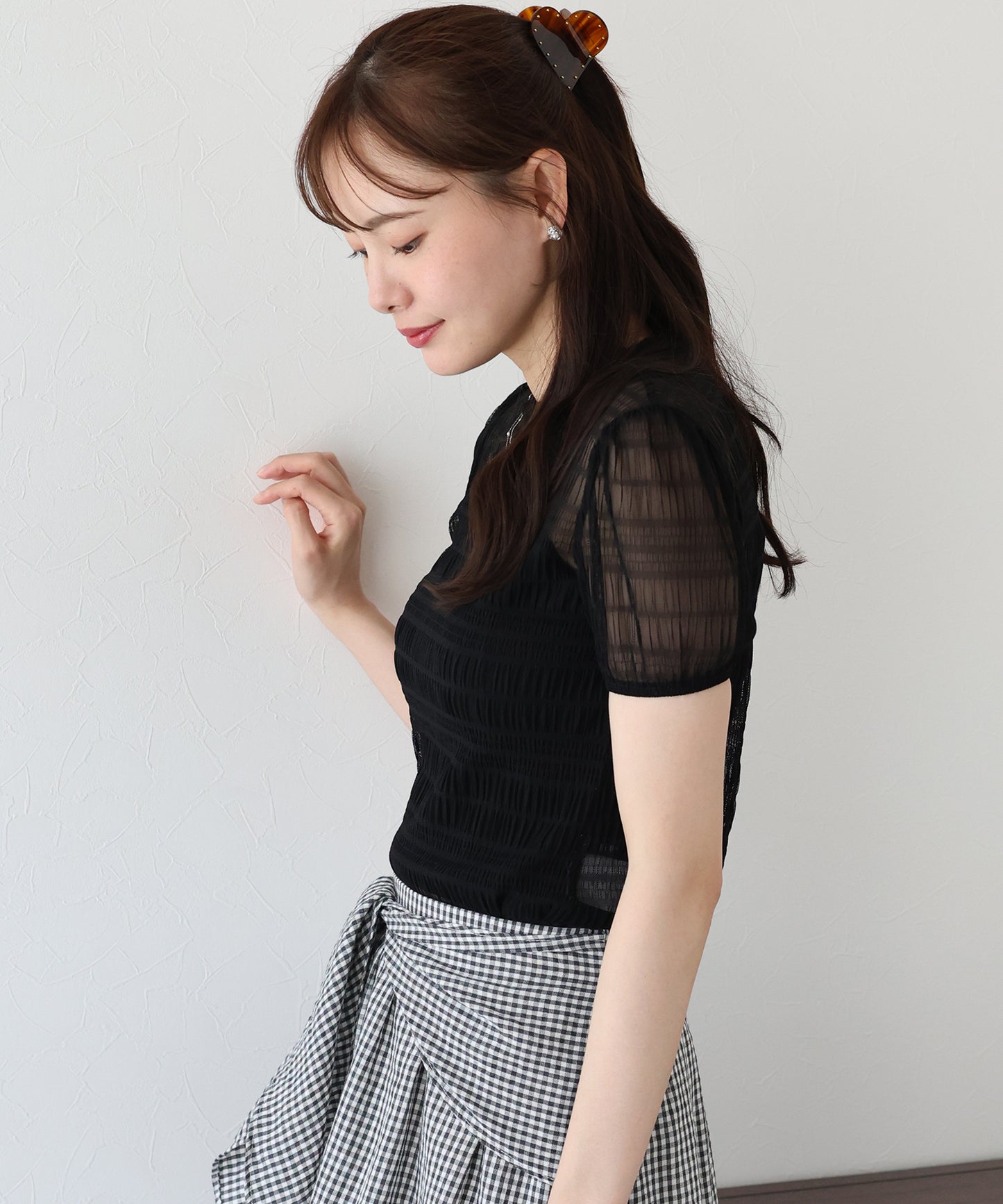 シャーリングシアーTシャツ【ネコポス】
