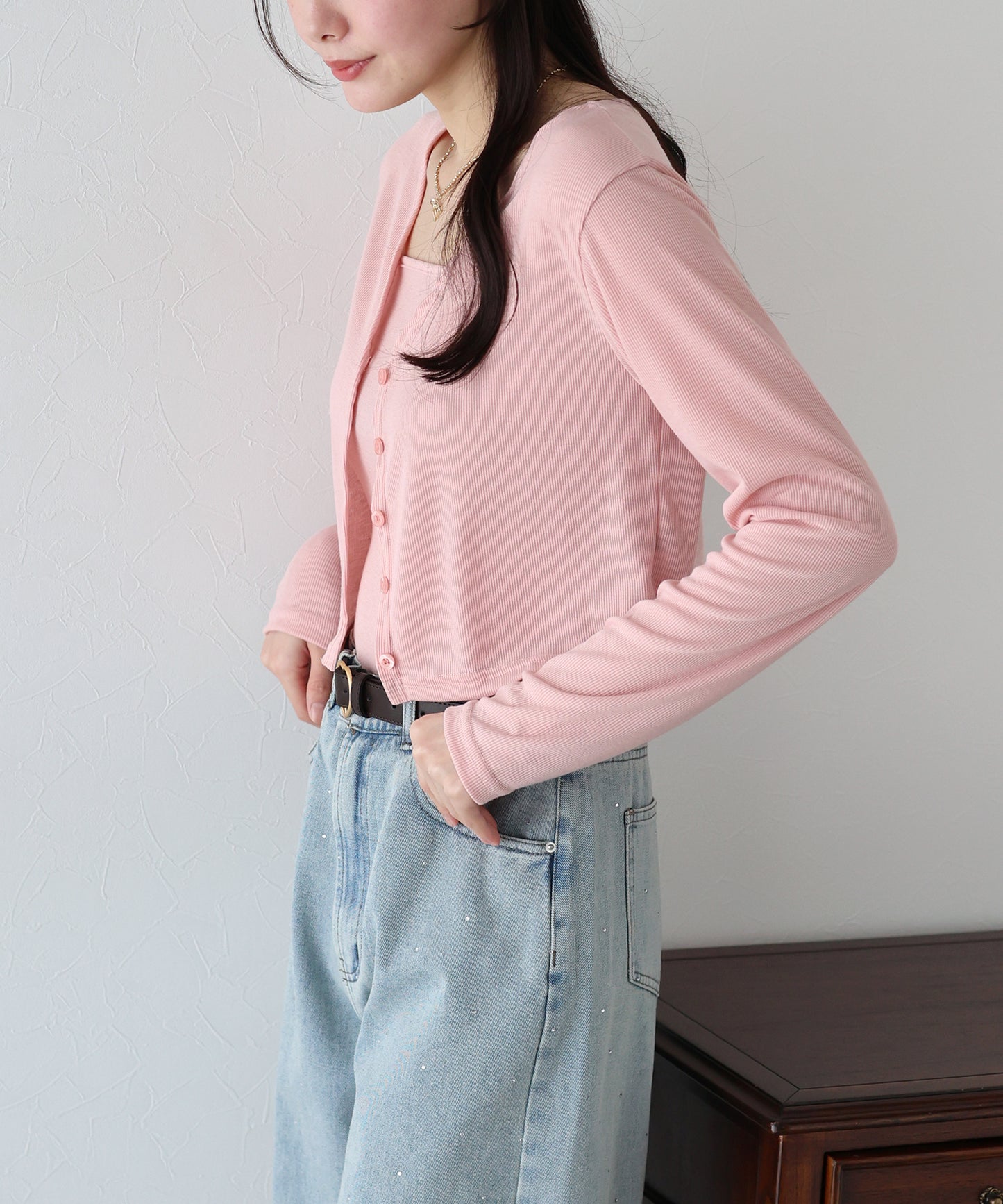 【SALE】キャミソール&カーデアンサンブル