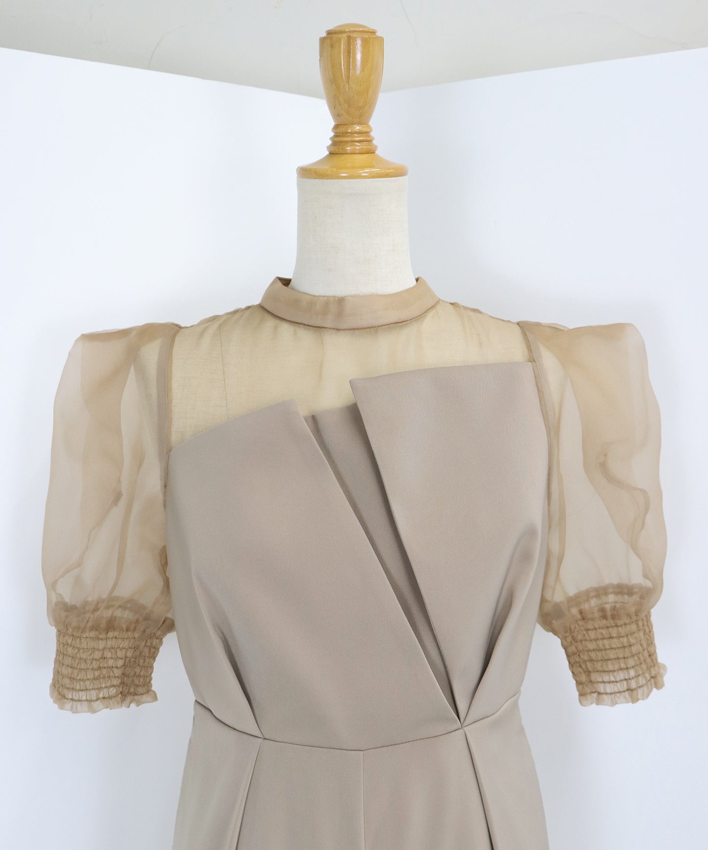 【TIME SALE】イレギュラーカットオールインワンパンツドレス