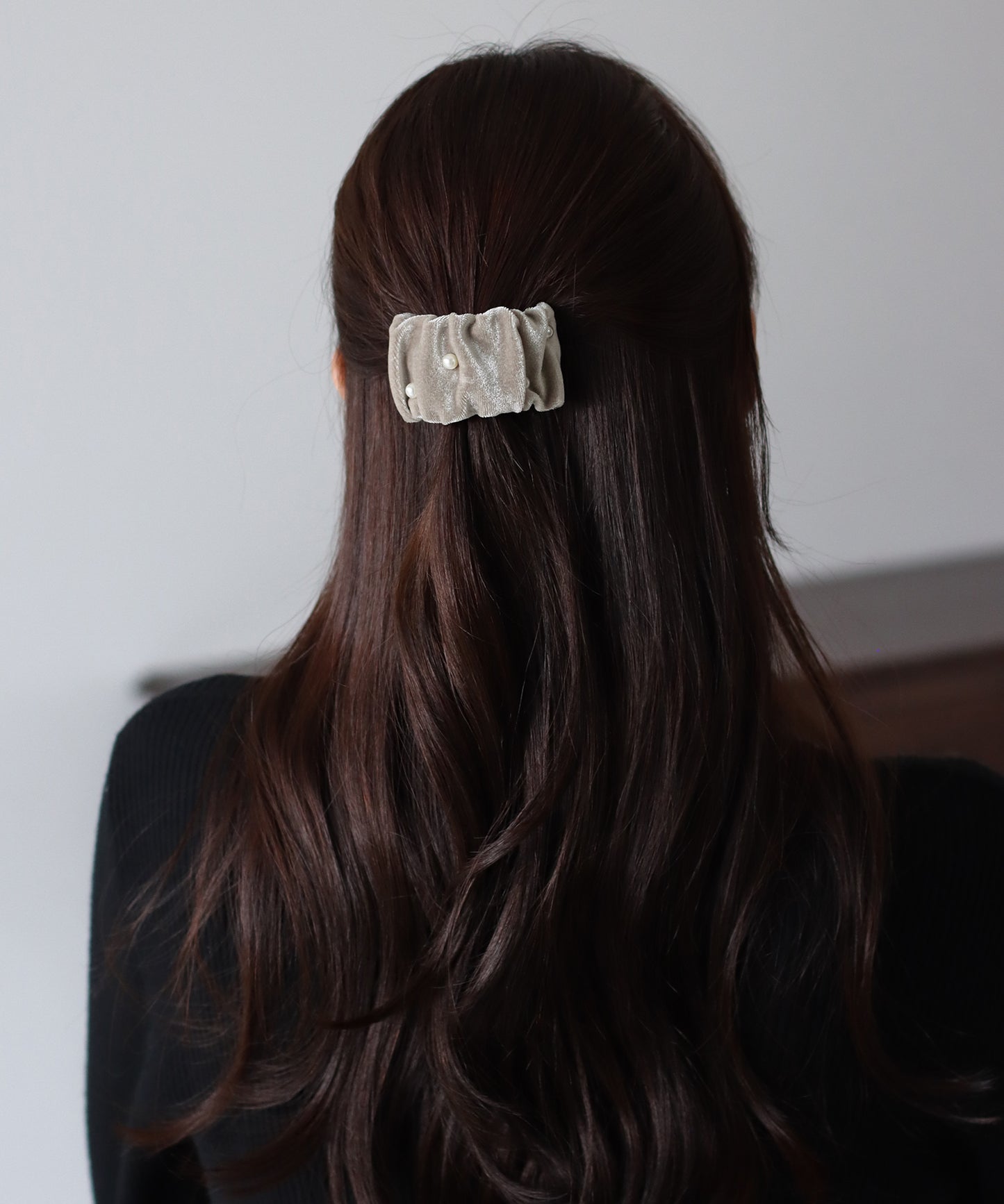 ベロアパールヘアカフ