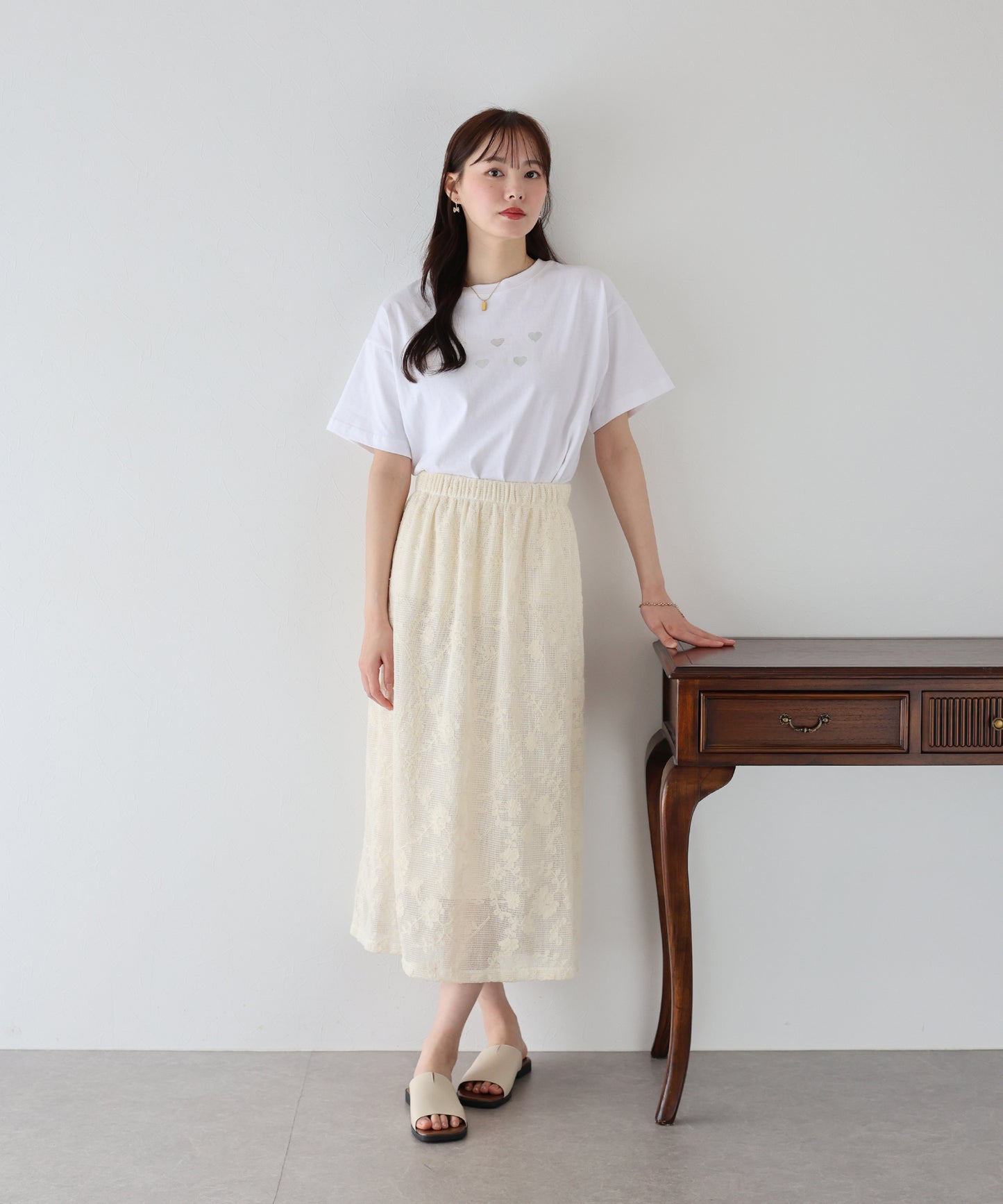 【SALE】クロシェタイトスカート
