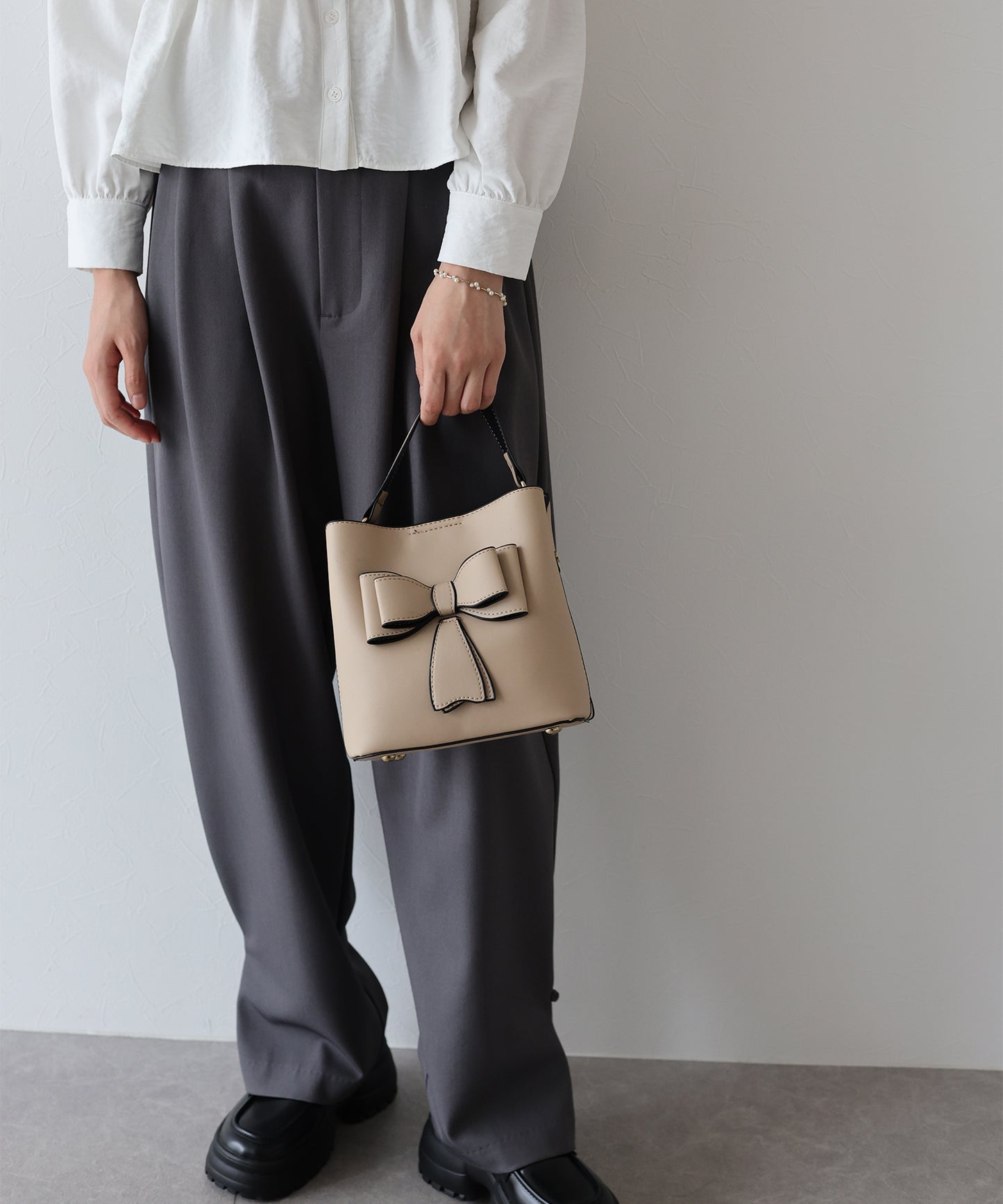 【早割5%OFF】リボンモチーフ2wayバッグ