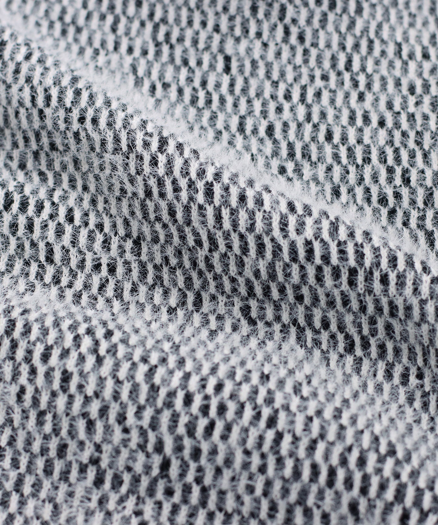 【SALE】配色タートルシャギーニット