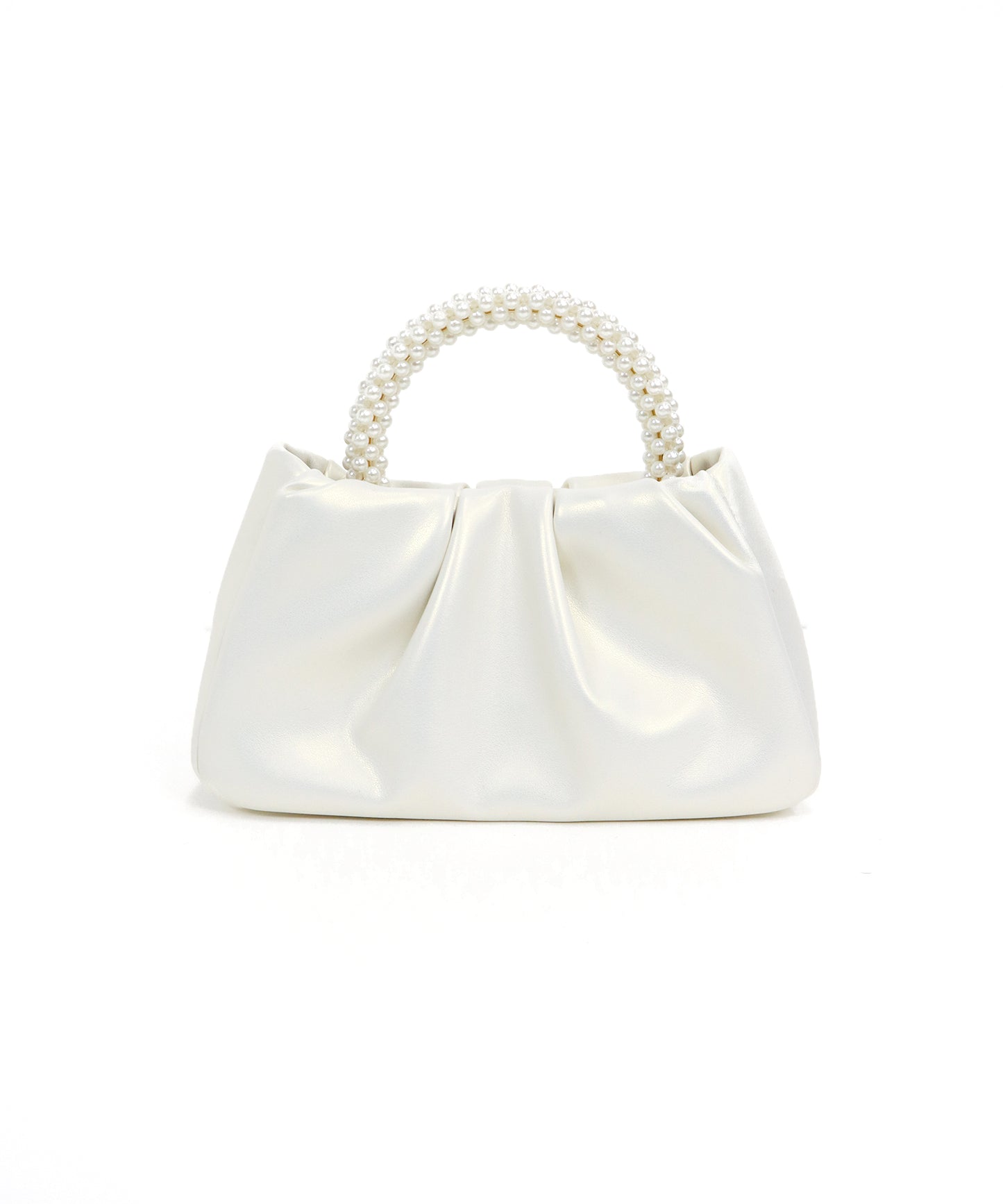 【SALE】パールハンドル2WAYミニバッグ