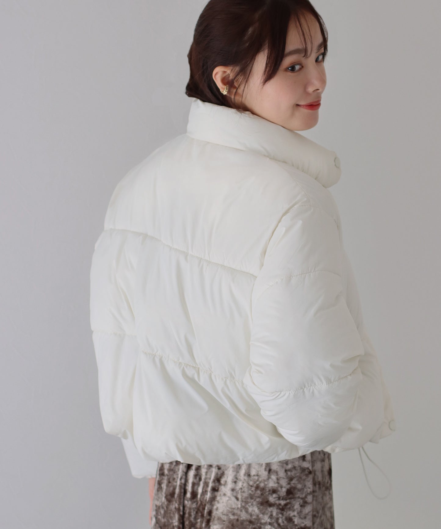 【TIME SALE】ショートパフ中綿ダウンジャケット