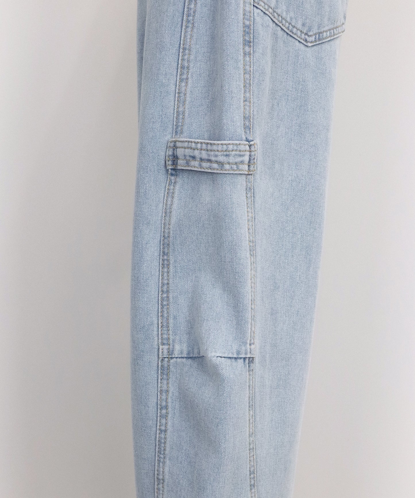【新商品限定5%OFF(木)】バックゴムペインターカーブデニムパンツ