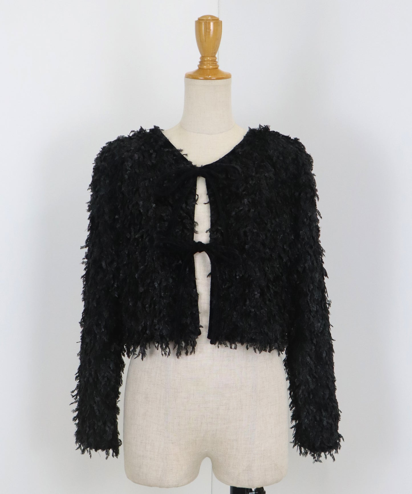 【SALE】フェザーリボンカーディガン