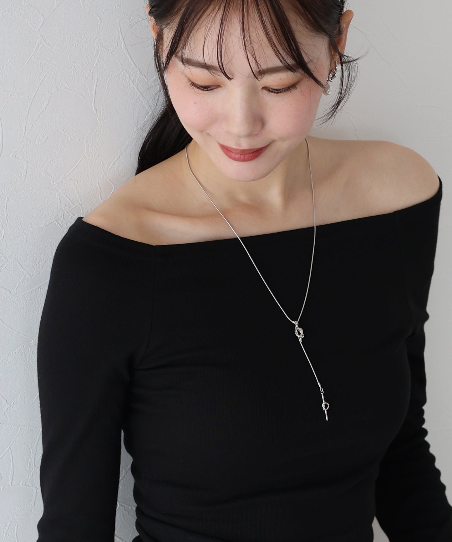 オフショルボーダーTシャツ【ネコポス】