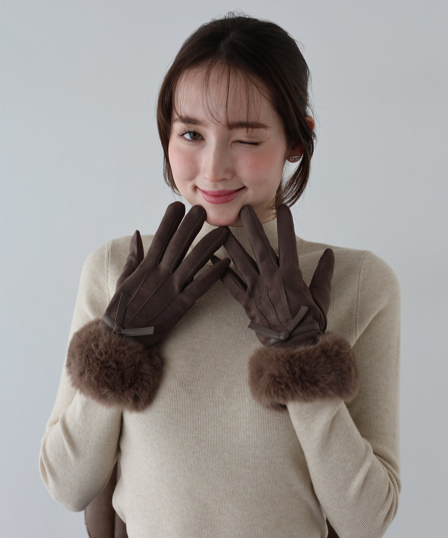 【早割5%OFF】タッチパネル対応ファーグ【ネコポス】