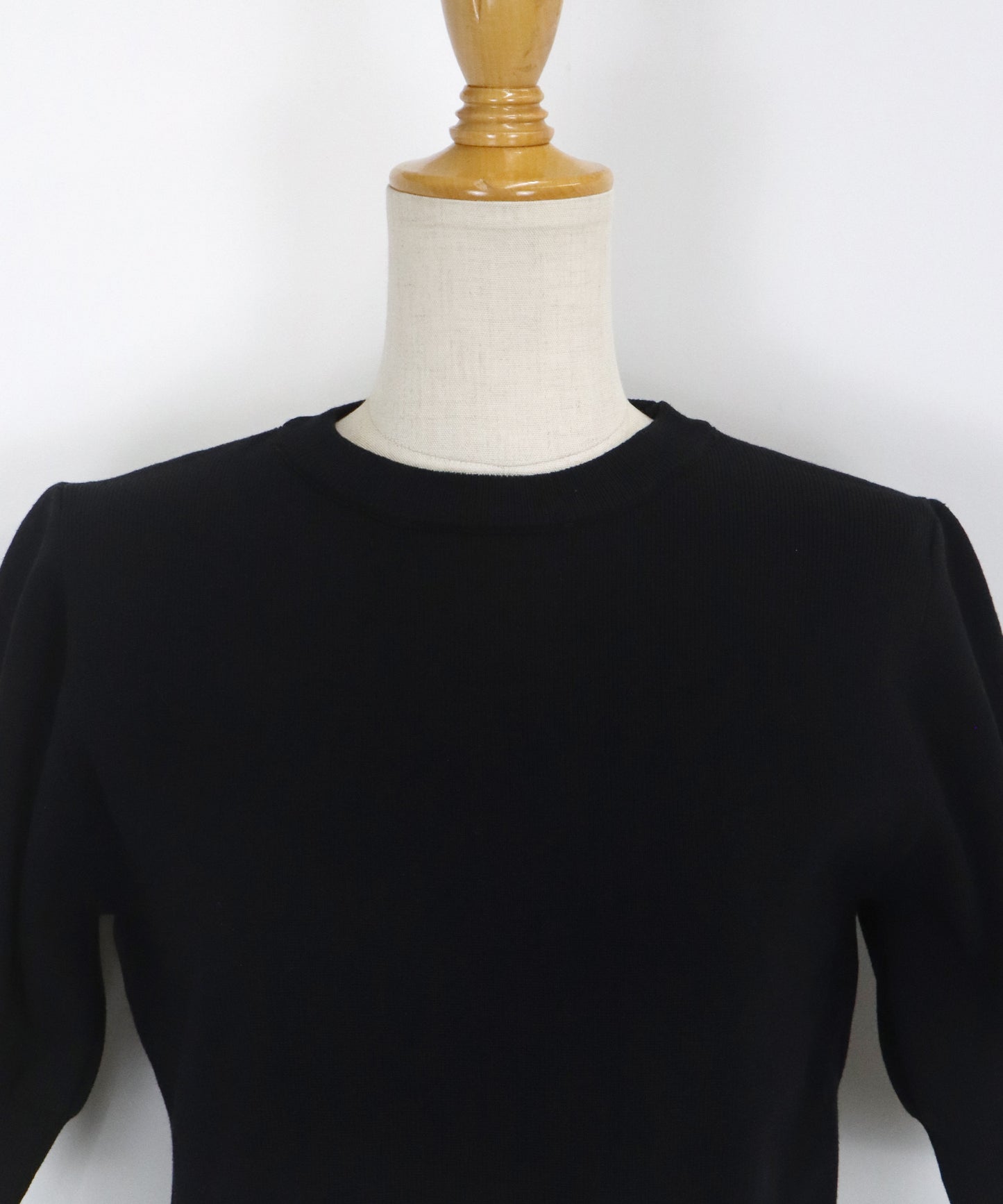 【SALE】配色ストライプニットスカートドッキングワンピース