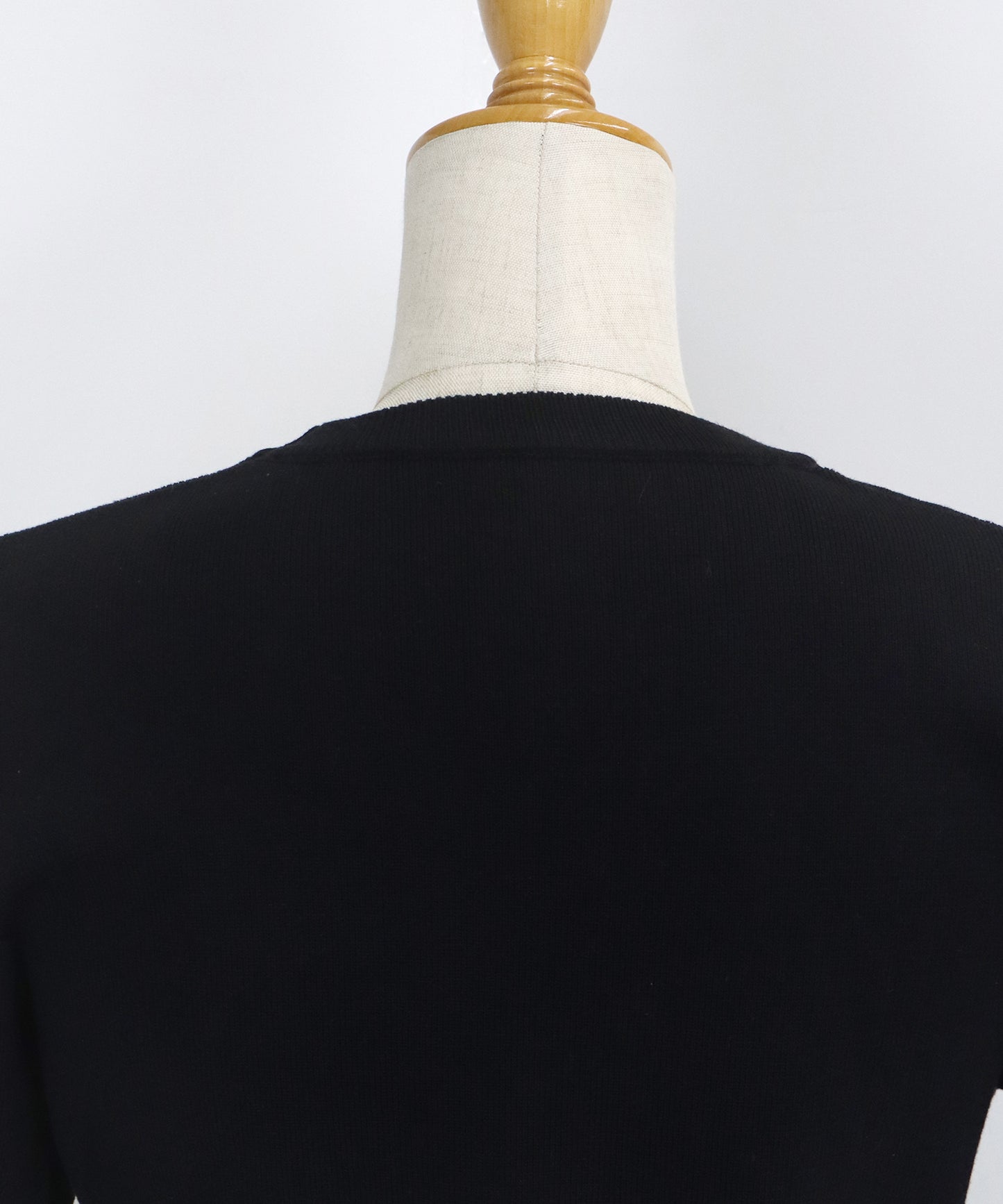 【SALE】配色ストライプニットスカートドッキングワンピース