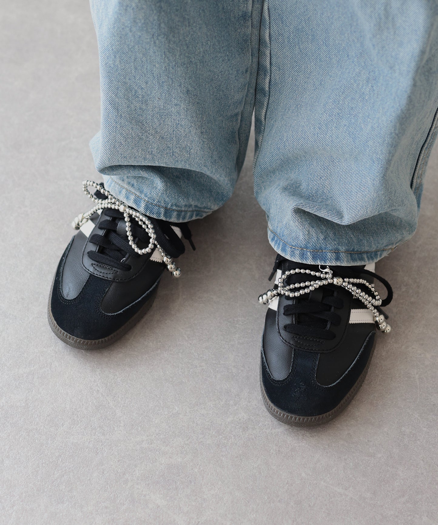 【SALE】パールリボンマルチチャーム【ネコポス】