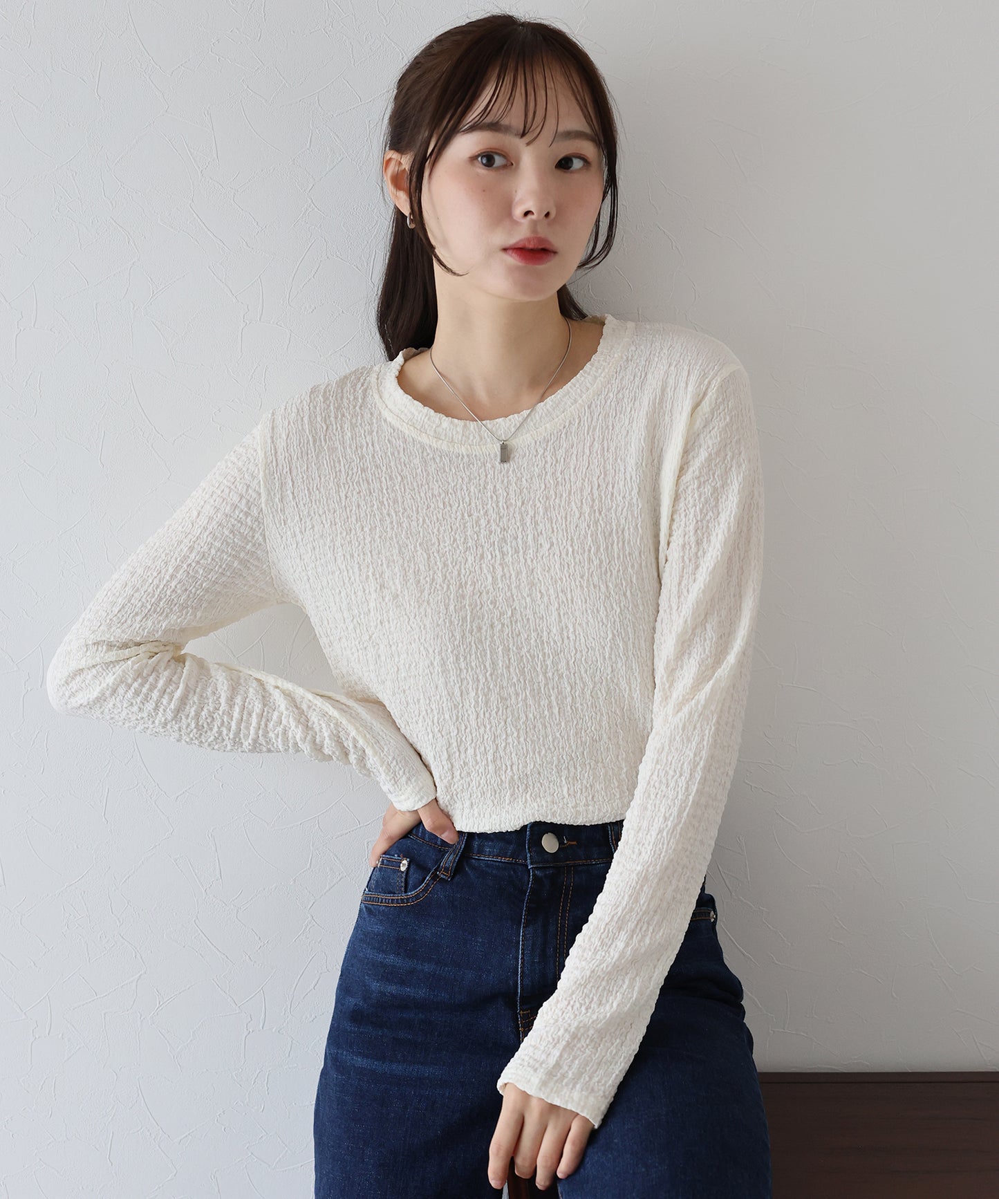 【早割5%OFF】ぽこぽこジャガードロンT【ネコポス】