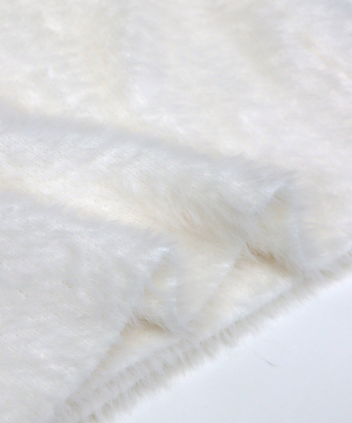 ハートボタンシャギーカーディガン