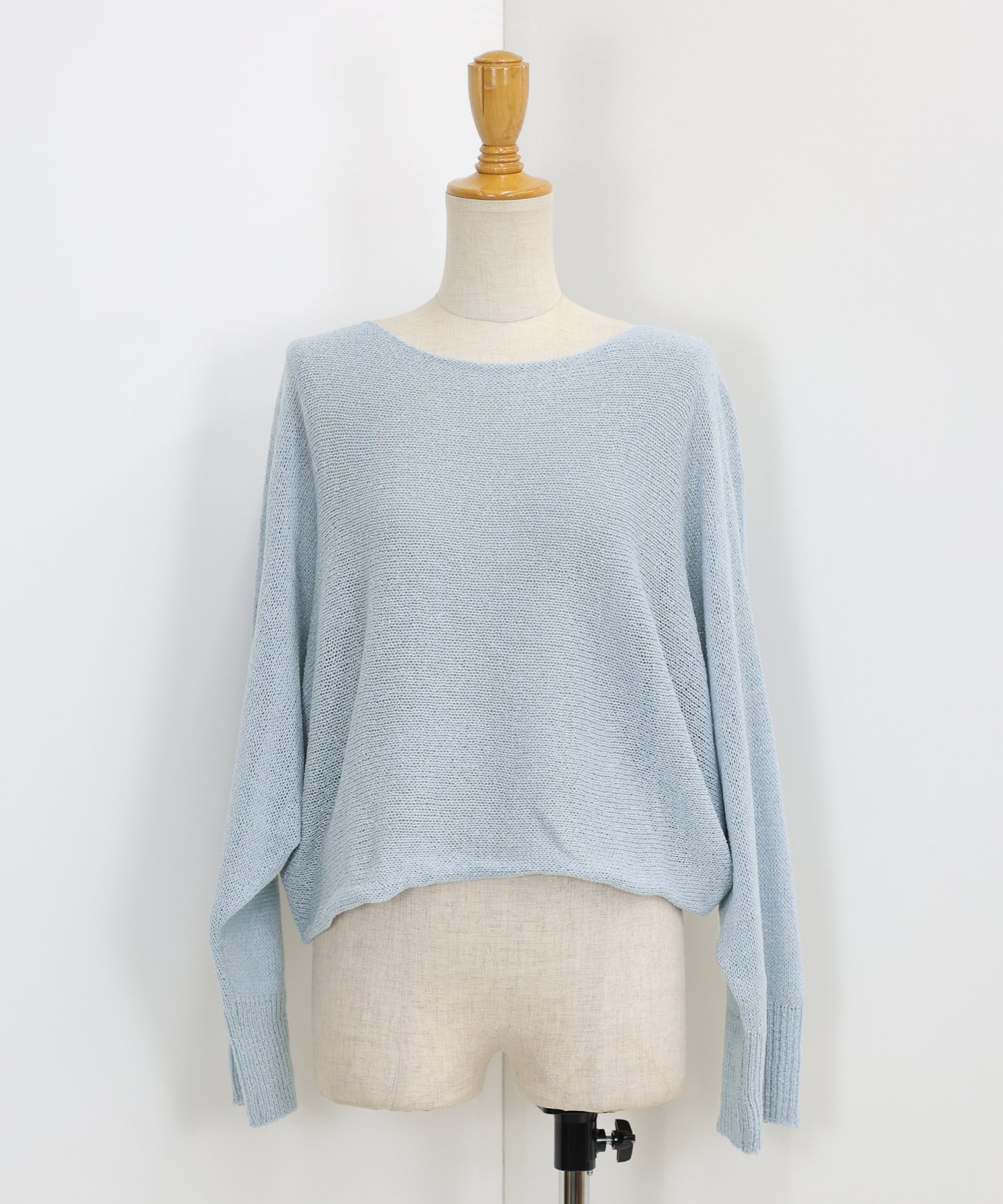 【TIME SALE】メッシュドルマンニット