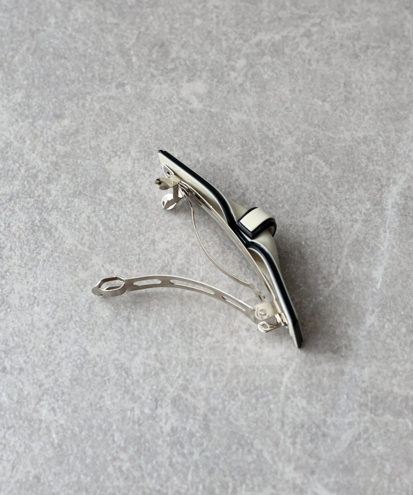 配色リボンバレッタ【ネコポス】