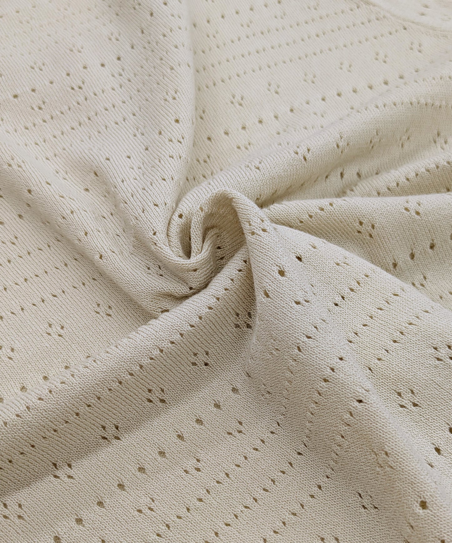 【SALE】透かし編み半袖ニットカーディガン【ネコポス】