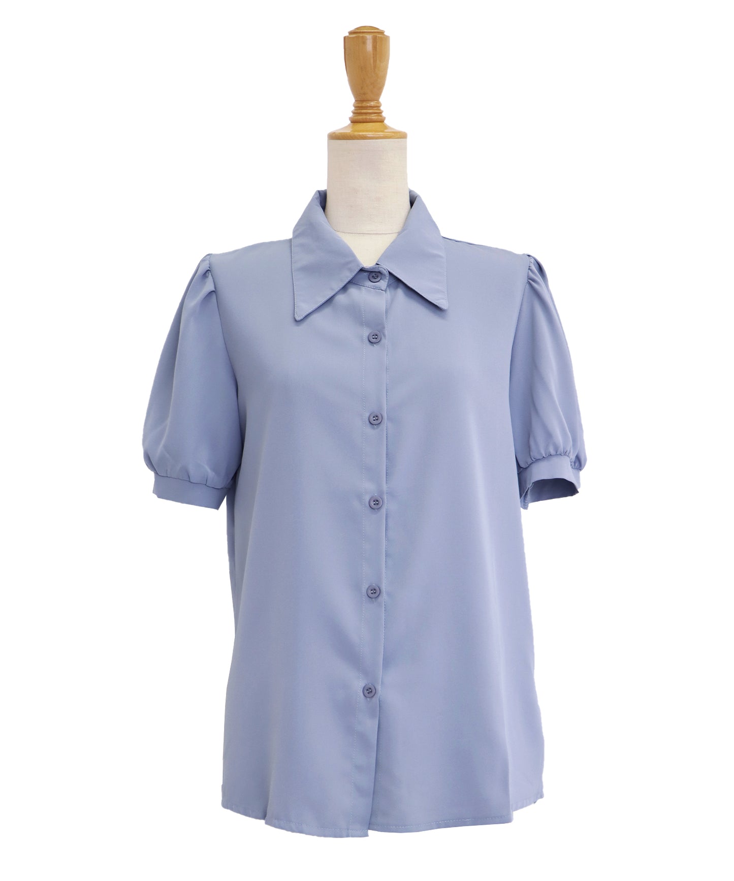 보우타이 리본 블라우스