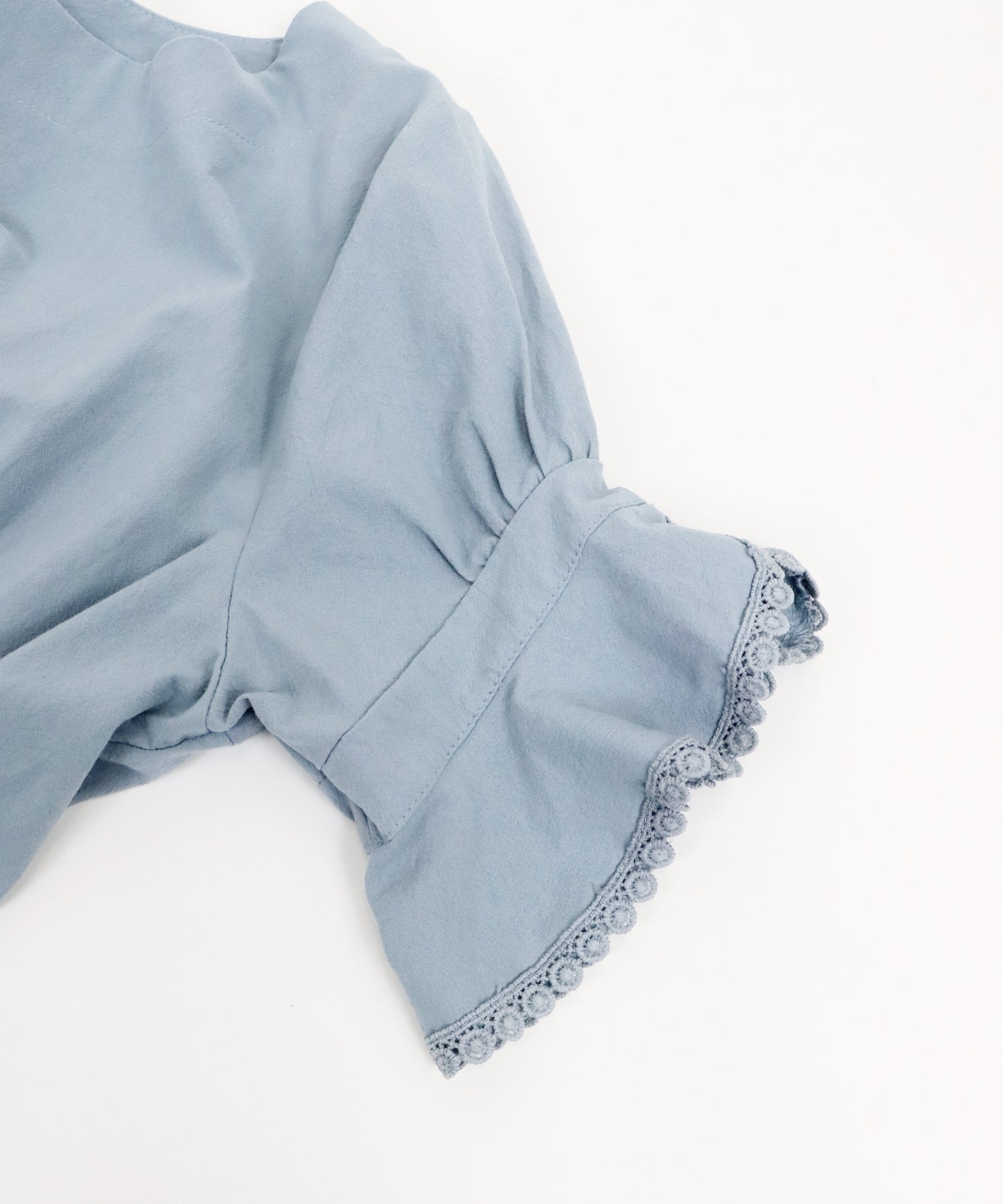 【SALE】袖レースドロストワンピース