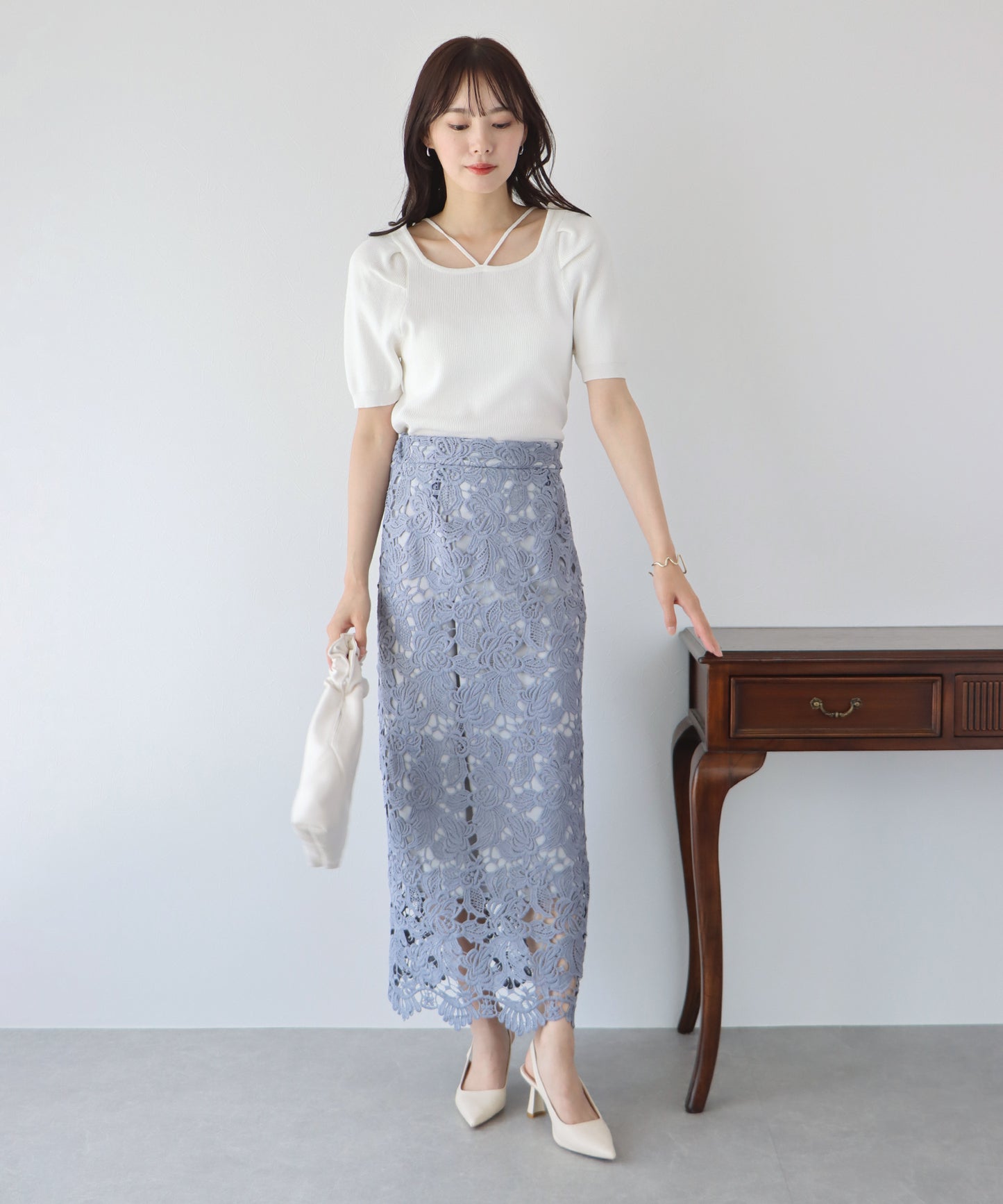 【TIME SALE】前後2WAYホルターネックプルオーバー