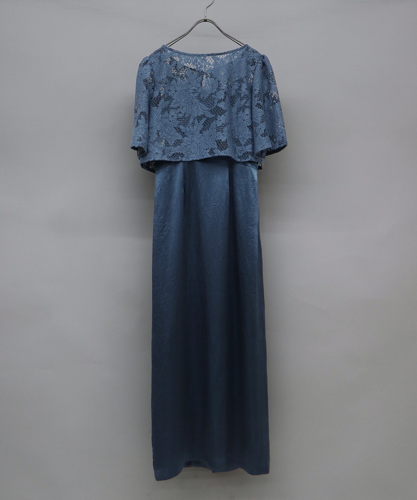 【SALE】日本製 レースボレロ+キャミソールワンピースドレス