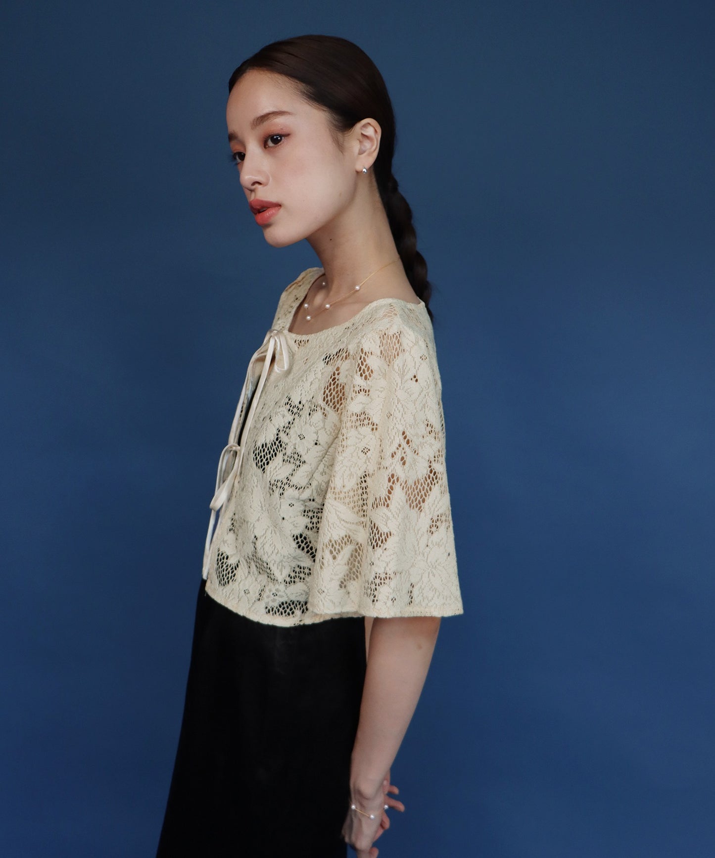 【SALE】日本製 レースボレロ+キャミソールワンピースドレス