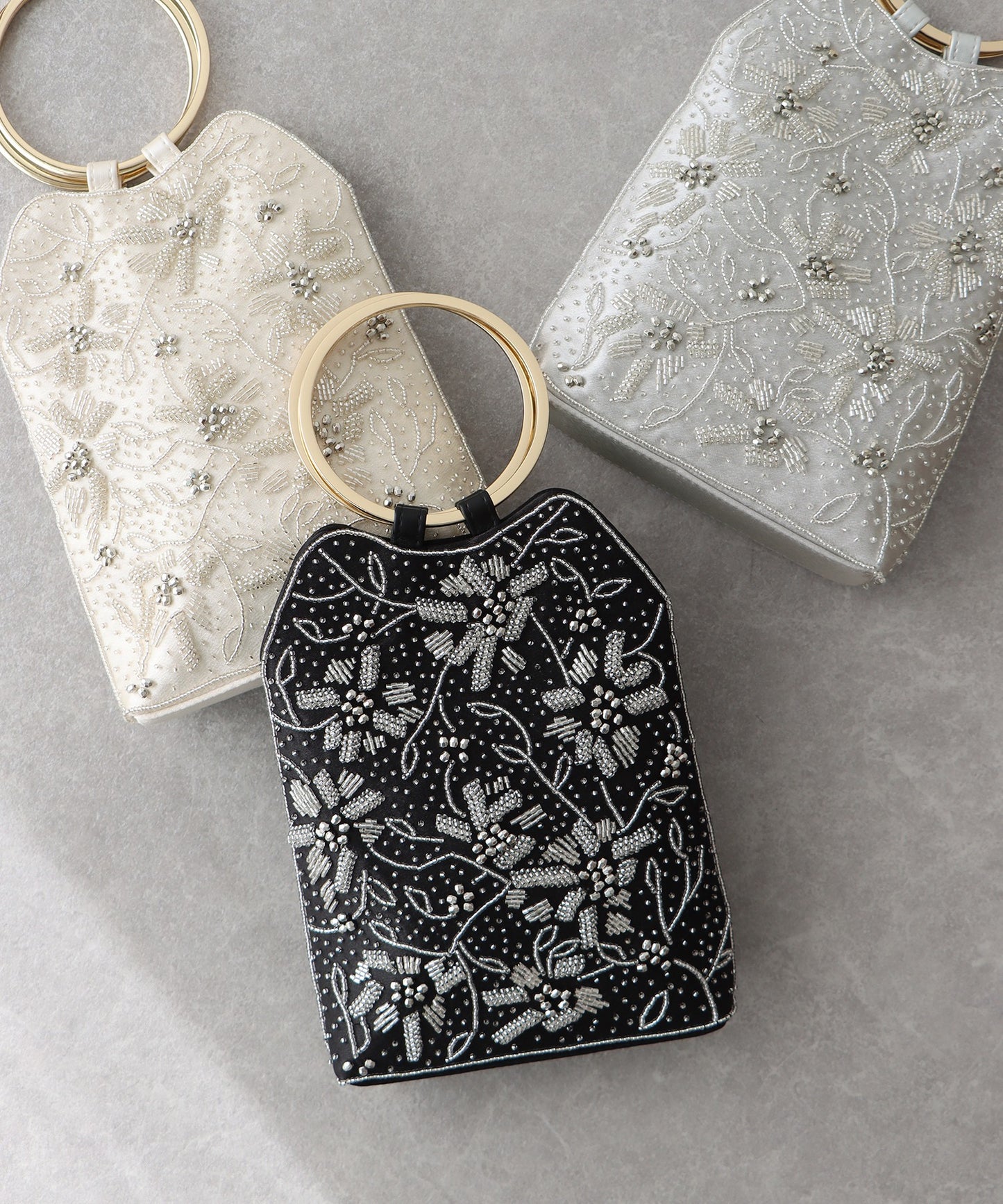 【TIME SALE】ビーズ刺繍2wayミニパーティーバッグ