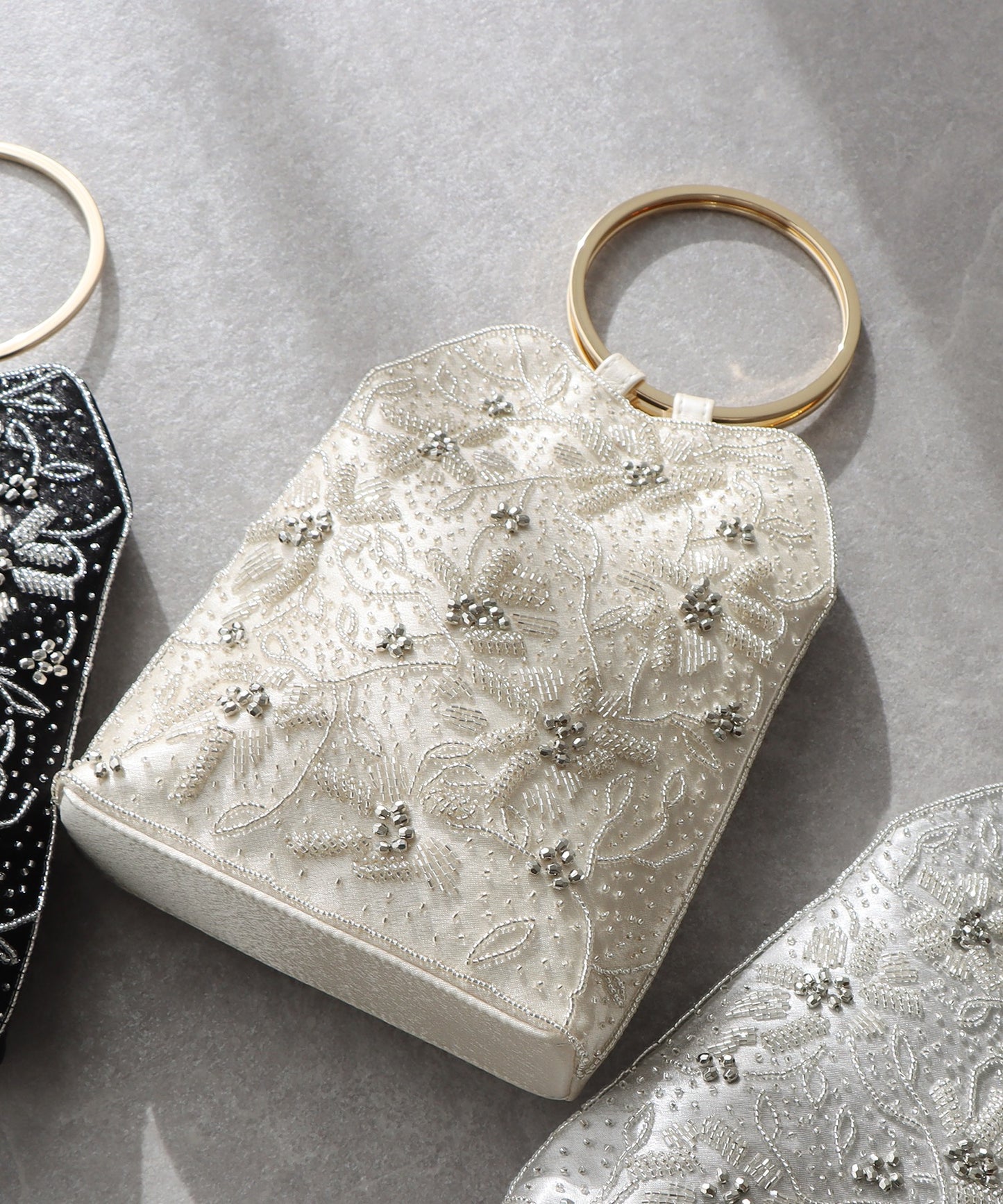 【TIME SALE】ビーズ刺繍2wayミニパーティーバッグ