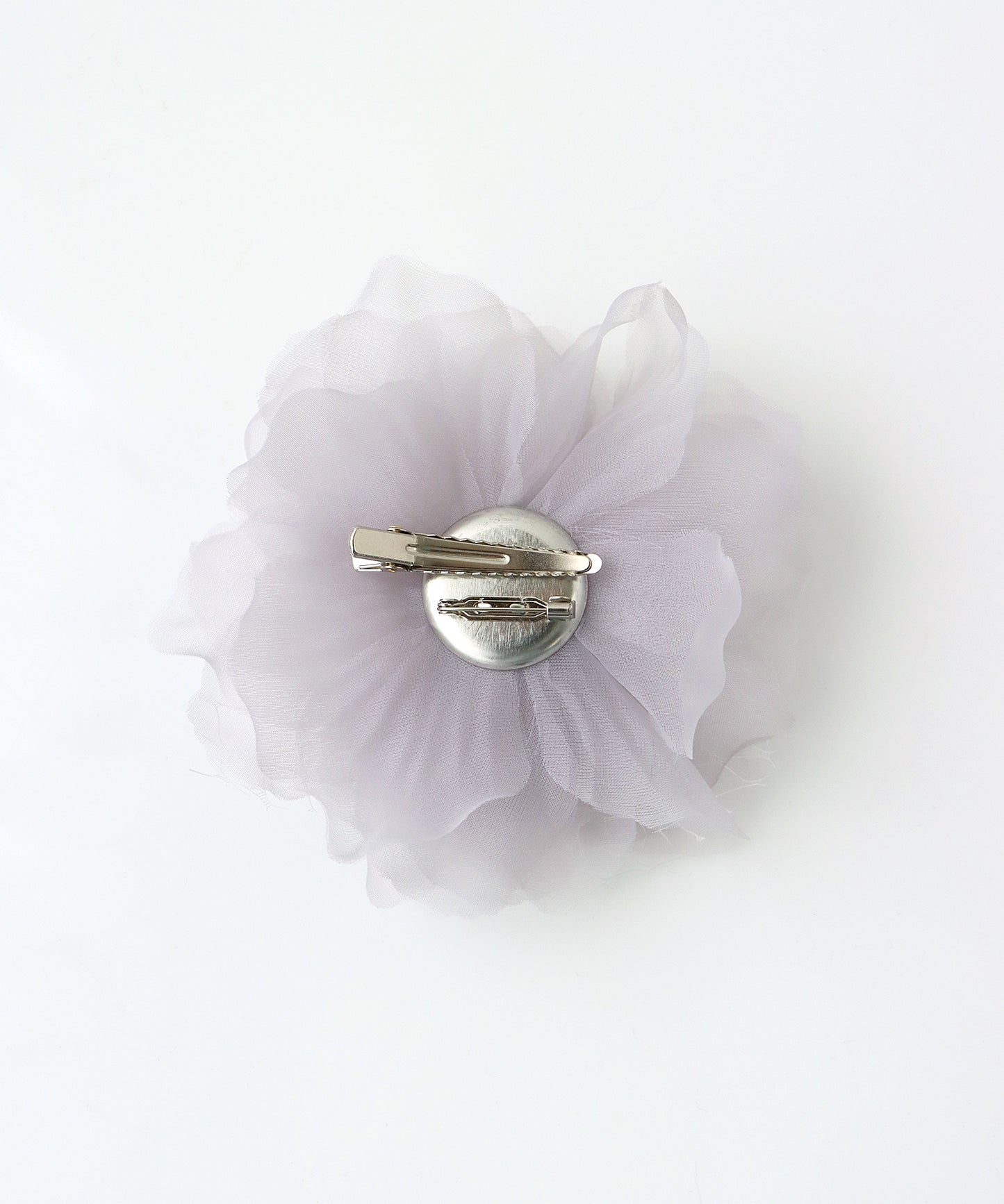 オーガンジーフラワーコサージュ