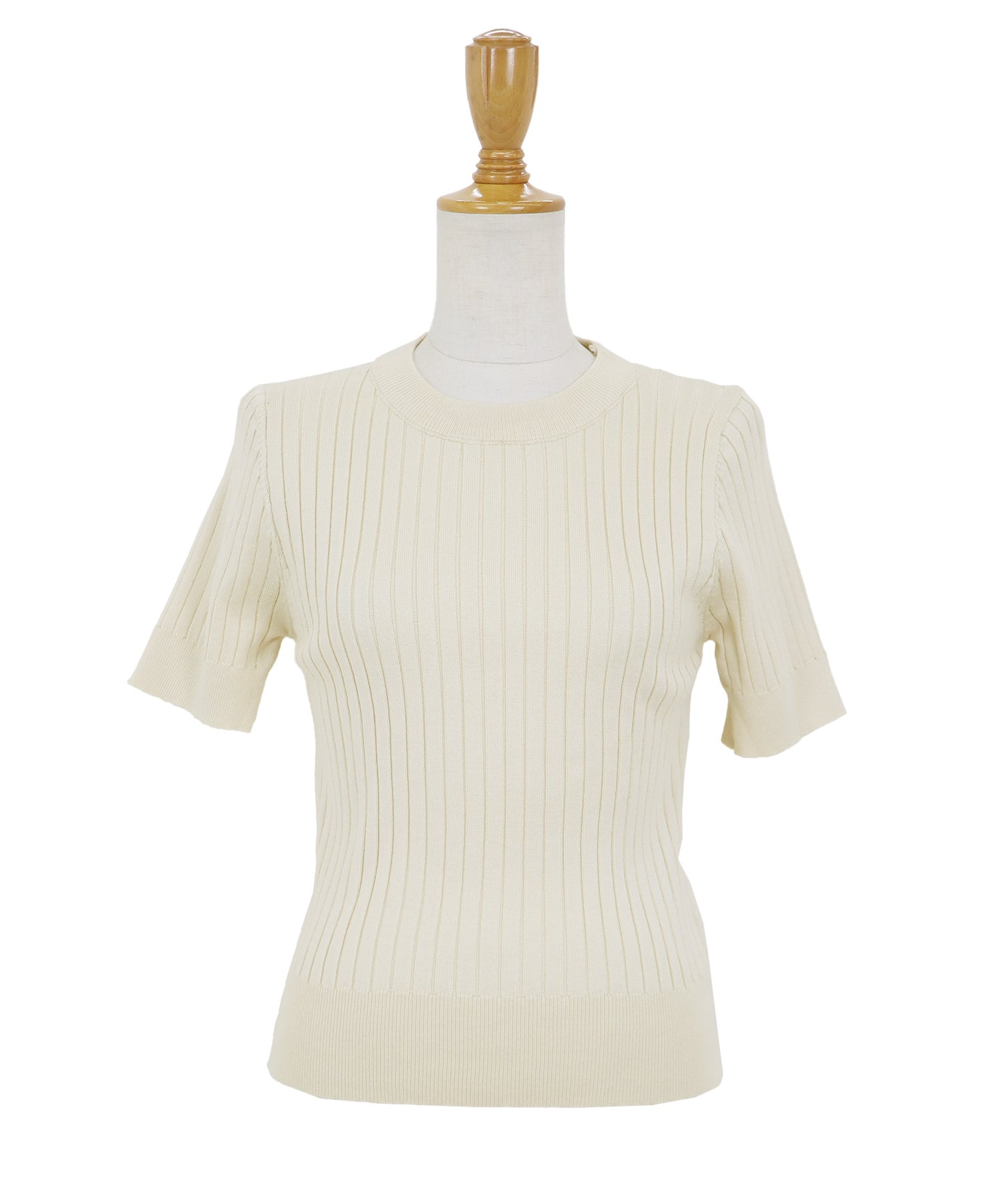 【TIME SALE】サマーリブニットトップス【ネコポス】