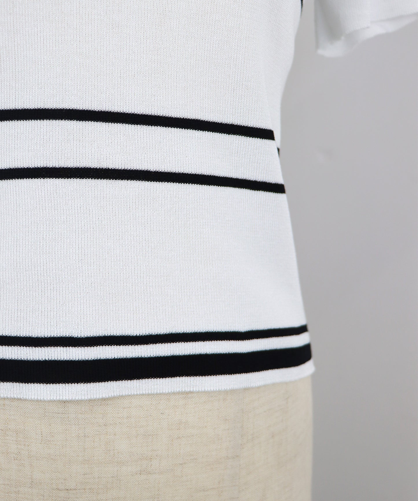 【TIME SALE】ボーダーサマーニット【ネコポス】