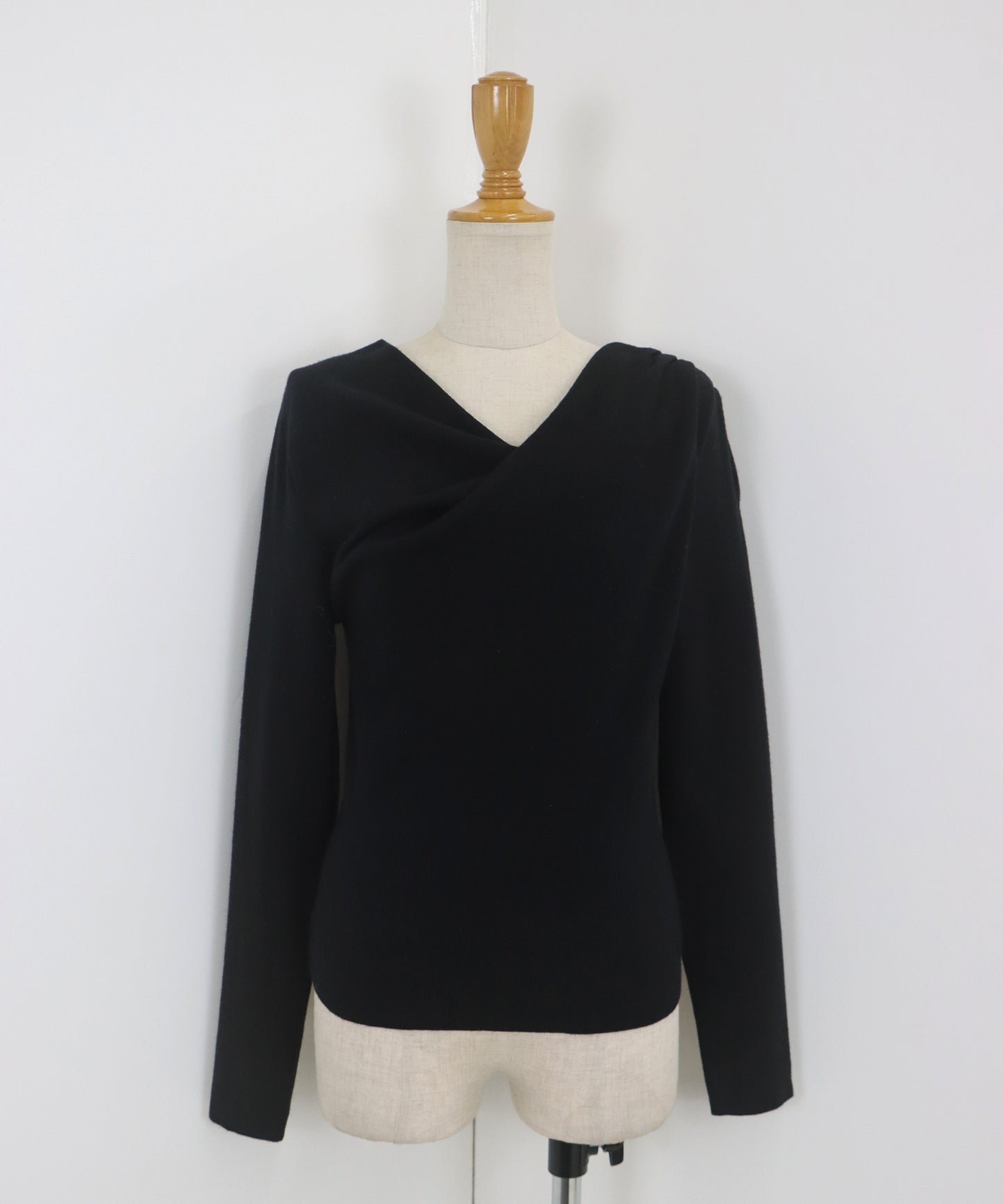 ドレープネックニット【ネコポス】